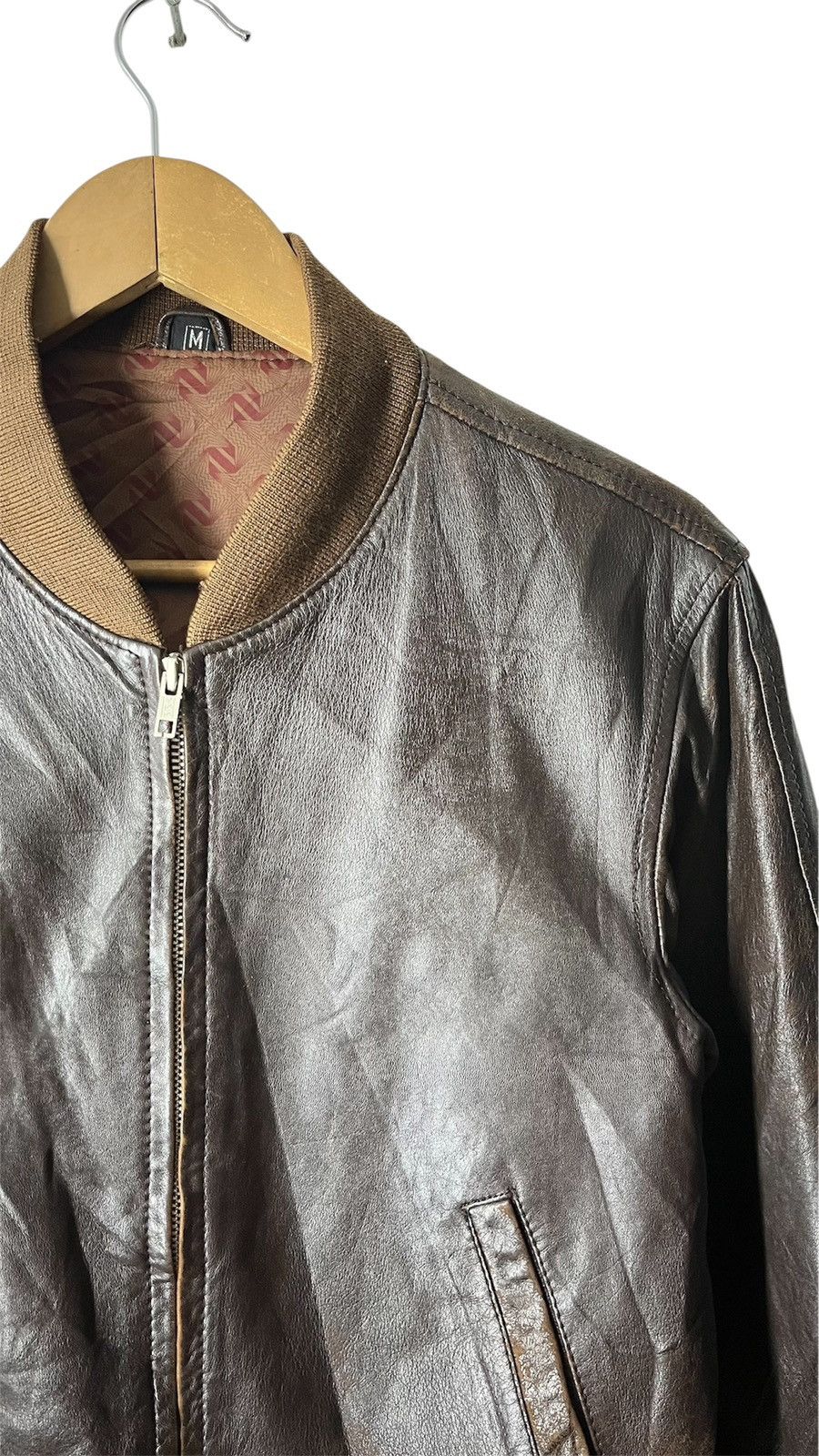 Vintage VINTAGE ROYAL GENUINE LEATHER EXCELLENT COAT JACKET Size US M / EU 48-50 / 2 - 5 Thumbnail