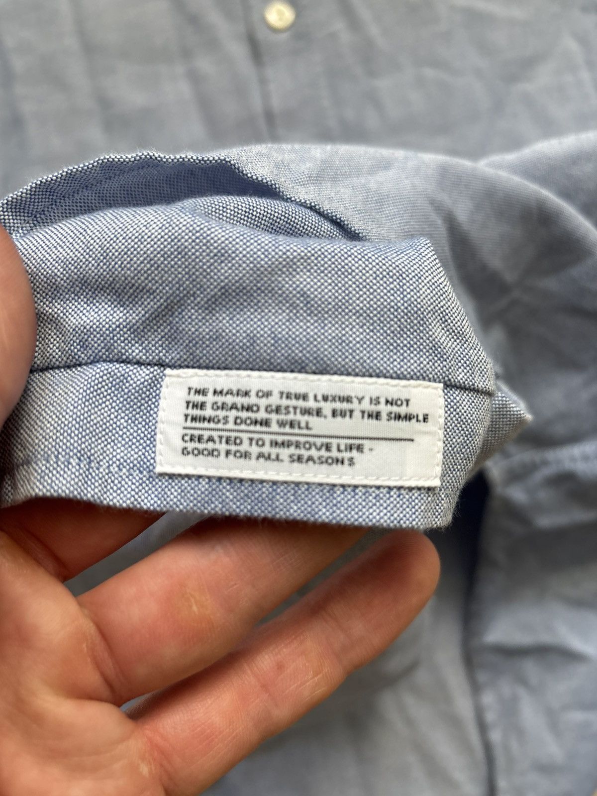 Norse Projects Norse Projects Anton Oxford Short sleeve shirt Size US M / EU 48-50 / 2 - 7 Thumbnail