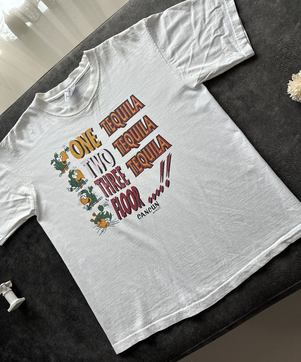 Other Vintage : One Two Three Tequila Cancun Size US L / EU 52-54 / 3 - 2 Thumbnail