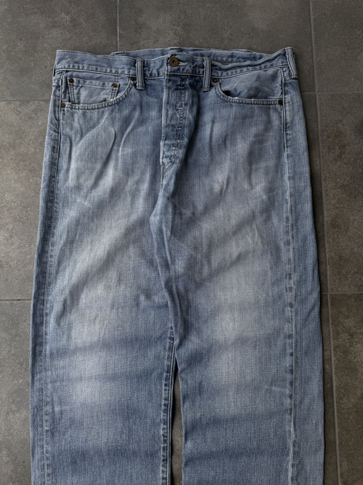 Levi's Vintage Levi's 562 Baggy Jeans Washed Faded Y2K Avantgarde Size US 38 / EU 54 - 4 Thumbnail