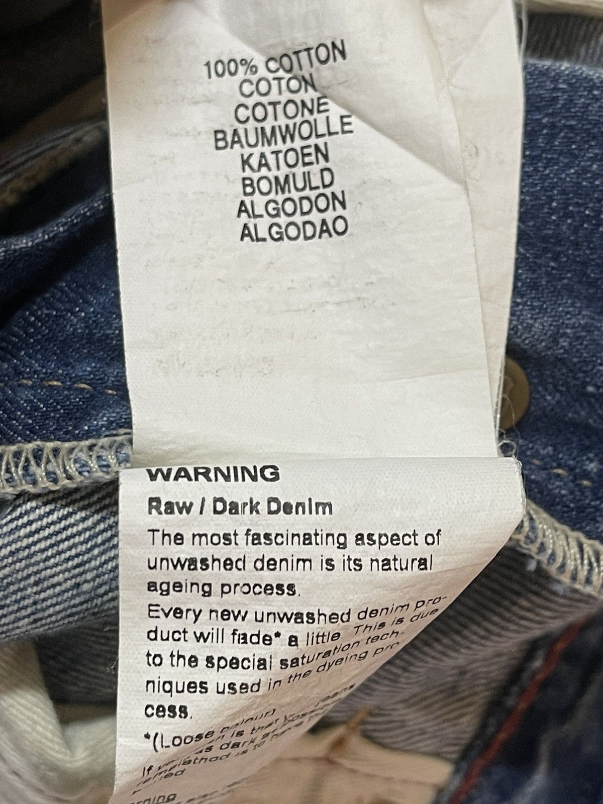 Polo Ralph Lauren Vintage RL Ralph Lauren Faded Wash Style Distressed Jeans Size US 31 - 10 Thumbnail