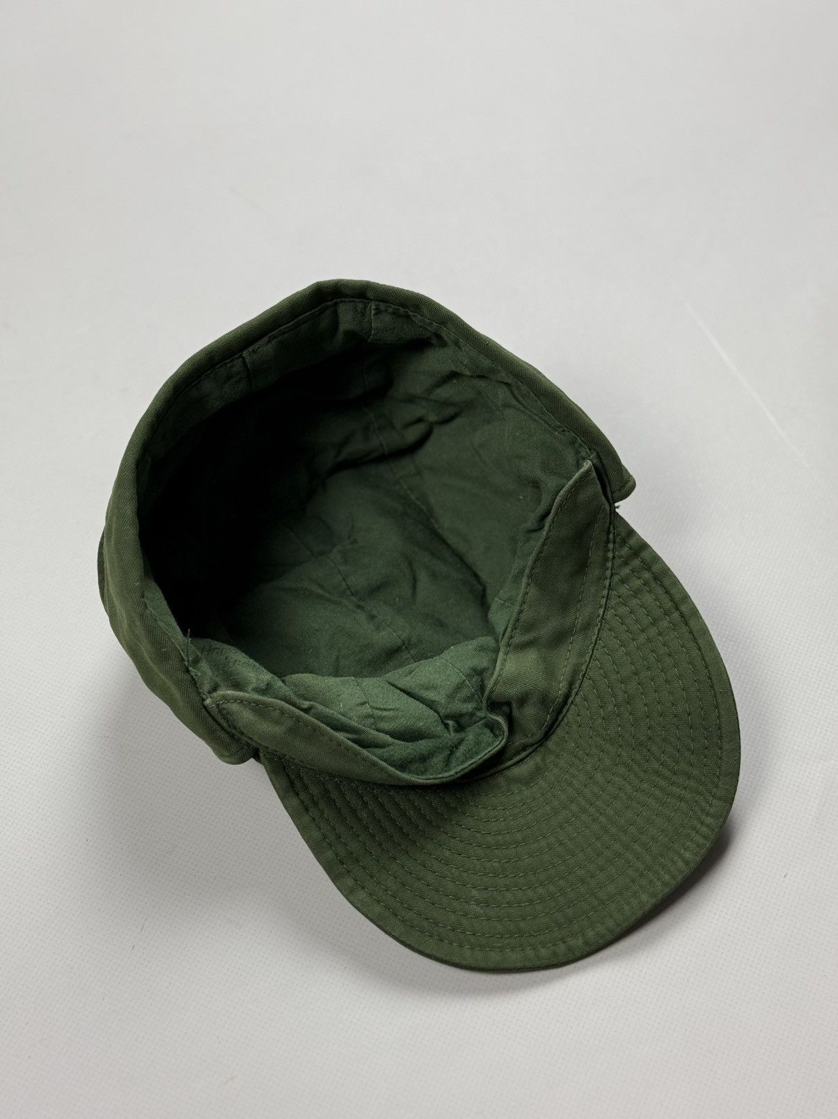 Vintage Vintage Swedish Army Military Earwarmer Flap Ear Cap Hat Size ONE SIZE - 8 Thumbnail