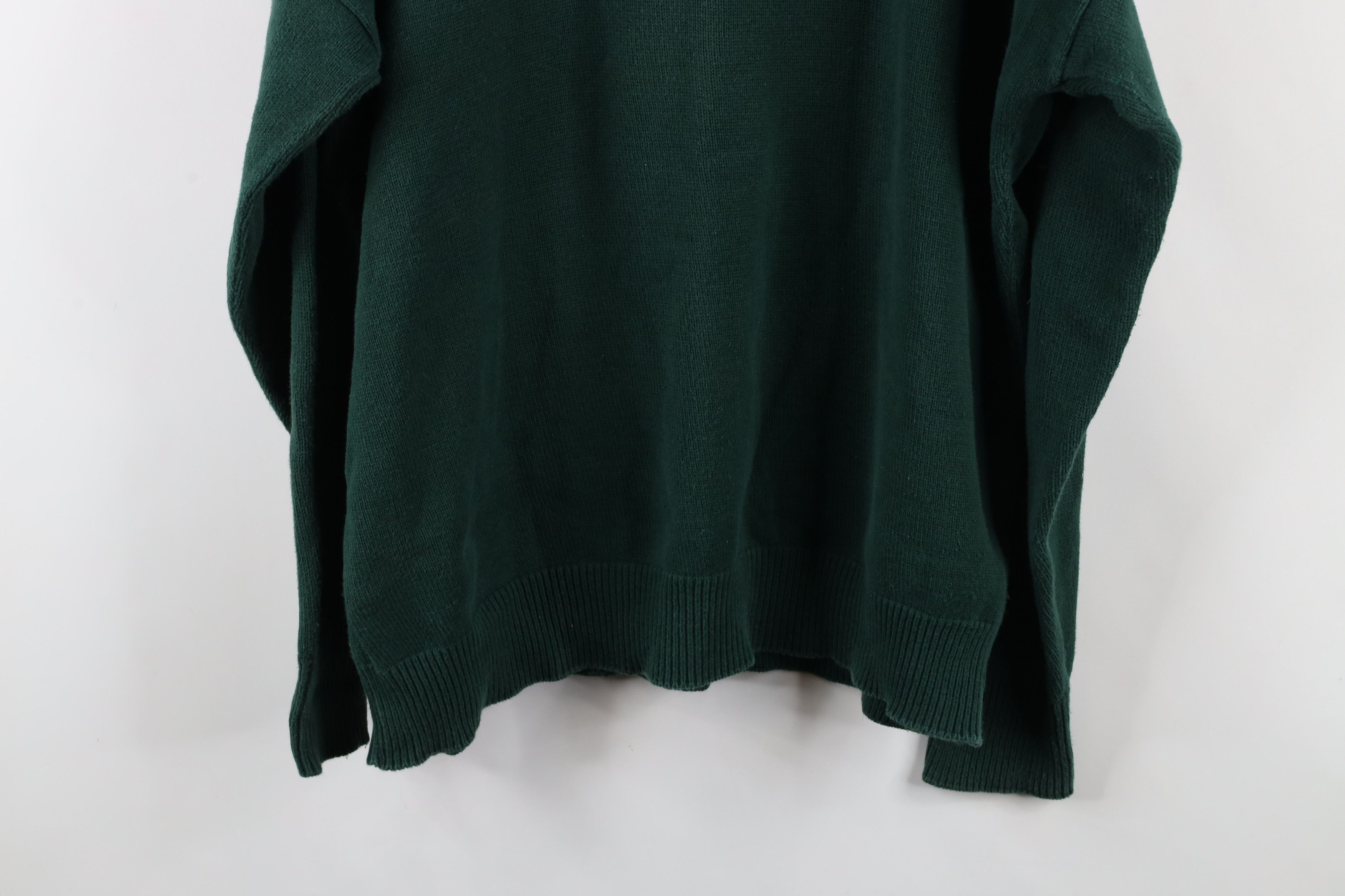 Vintage Vintage 90s Deep Springs Trout Club Knit Sweater Green USA Size US XXL / EU 58 / 5 - 13 Thumbnail