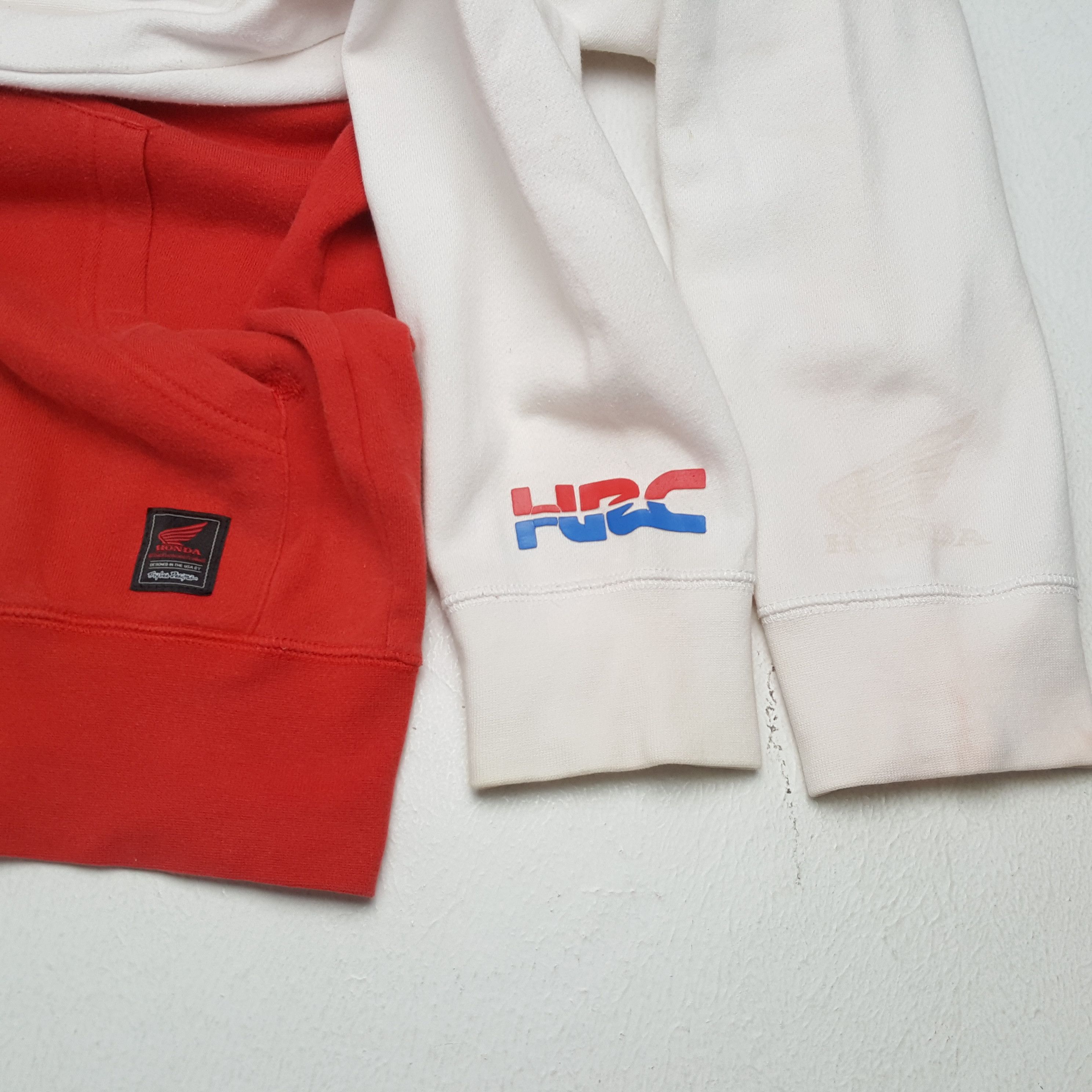 Honda × Vintage HRC HONDA Racing MUSCLE MILK Japanese Brand Zipper Hoodies Size US M / EU 48-50 / 2 - 8 Thumbnail