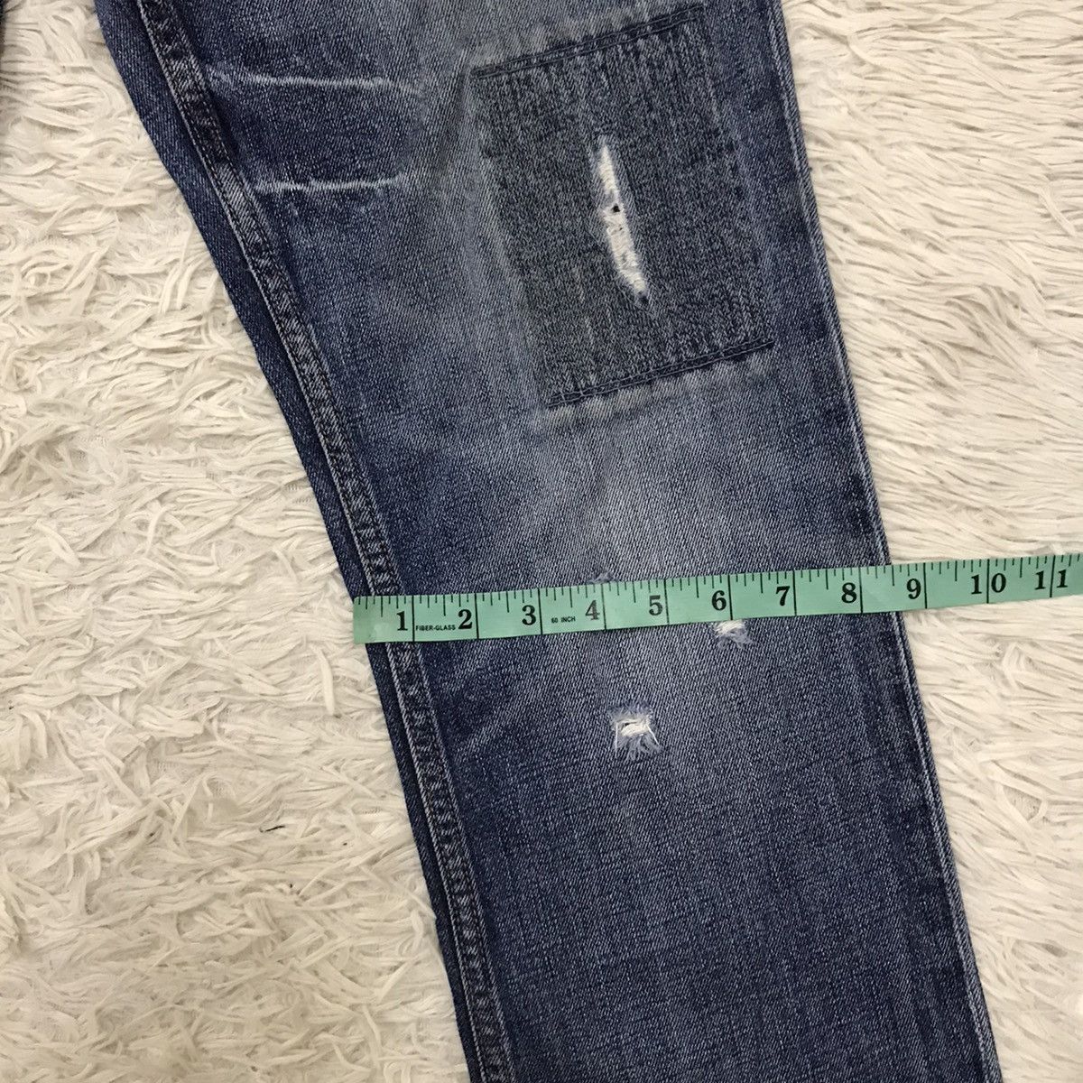 Gap Gap Patchwork Design Straight Fit Denim Jeans Size US 30 / EU 46 - 19 Thumbnail