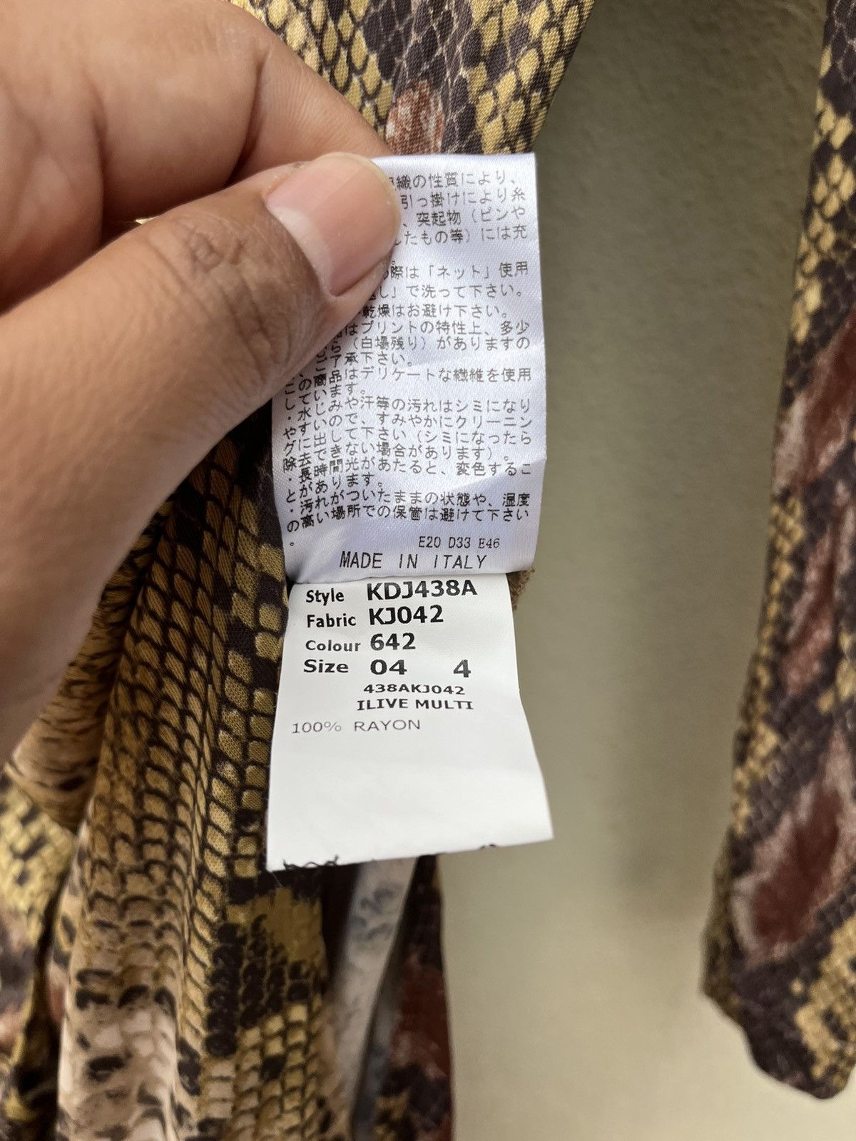 Other Snake skin Size S / US 4 / IT 40 - 6 Thumbnail