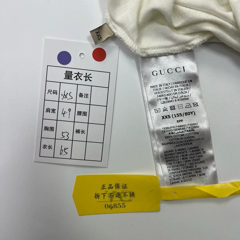 Gucci Gucci California limited edition white letter short sleeve Size US XXS / EU 40 - 7 Thumbnail