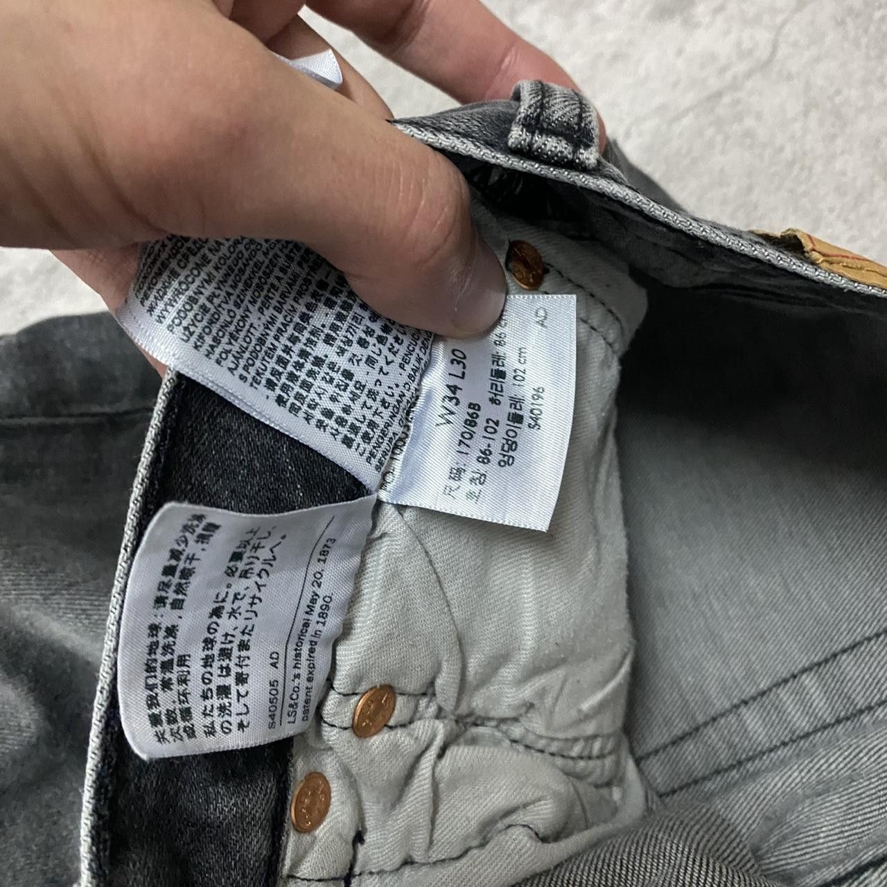 Levi's Levi's 501 Vintage y2k 2000s rock metal rap hip hop Size US 34 / EU 50 - 5 Thumbnail