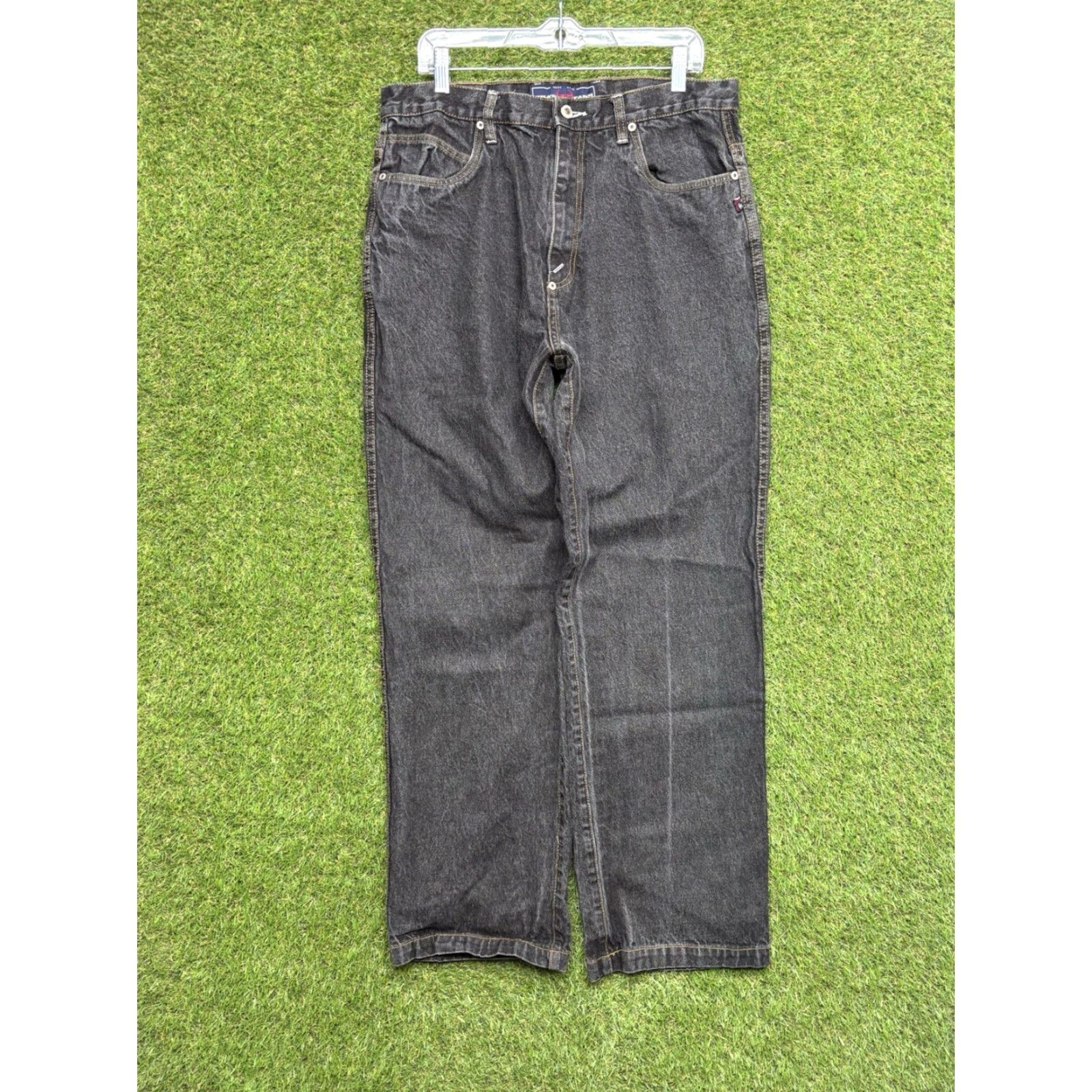 Phat Farm VINTAGE Phat Farm Jeans Mens 32x32 Blue Denim Embroidered Skater Grunge 90s Size US 32 / EU 48 - 3 Thumbnail