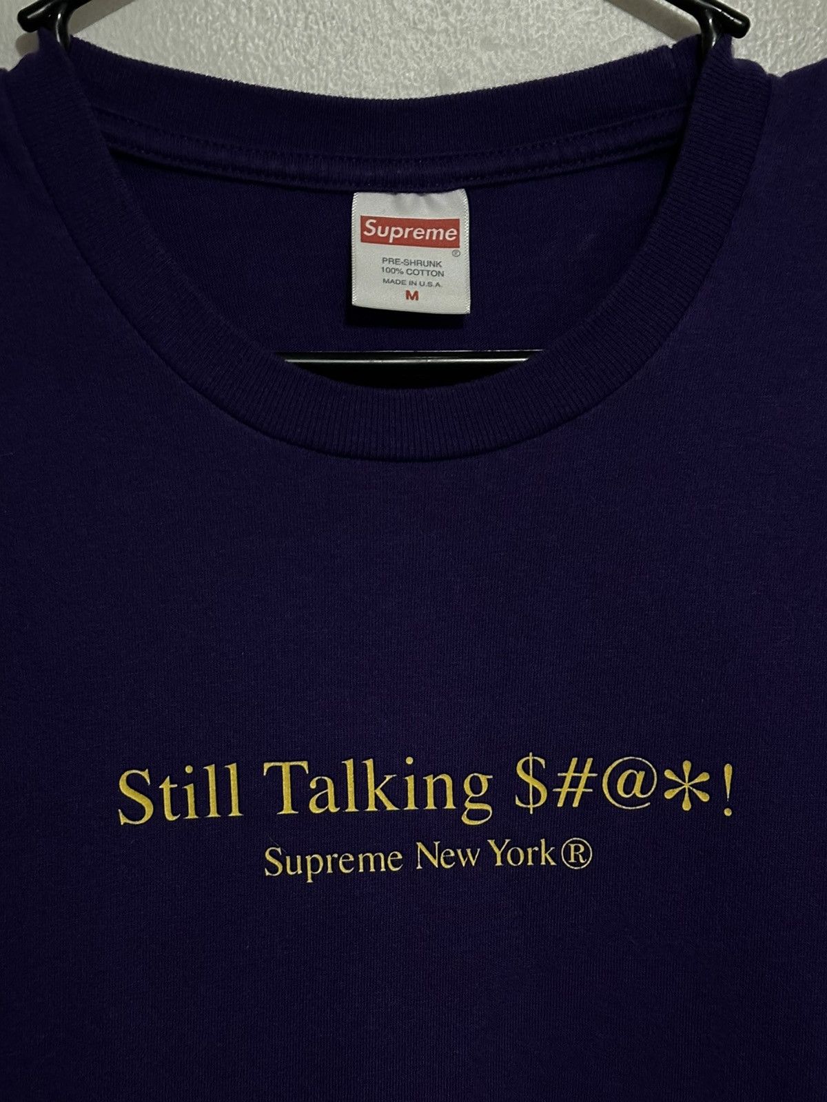 Supreme Supreme Still Talking Tee Size US M / EU 48-50 / 2 - 4 Thumbnail