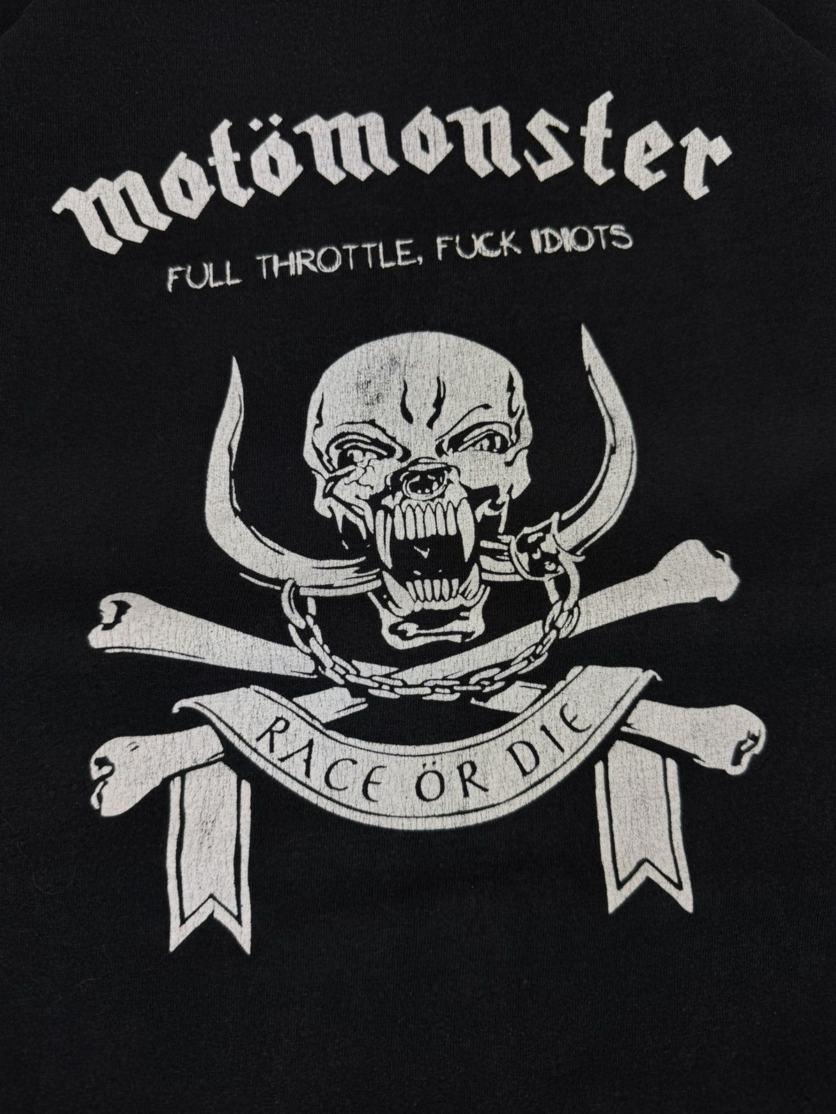 Vintage Vintage 00s Motomonster motorcycle chopper motorhead racing Size US M / EU 48-50 / 2 - 5 Thumbnail