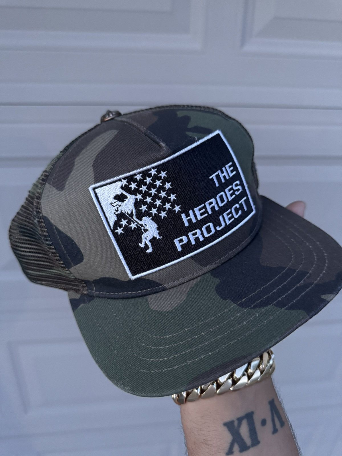 Chrome Hearts The Heroes Project Hat | Grailed