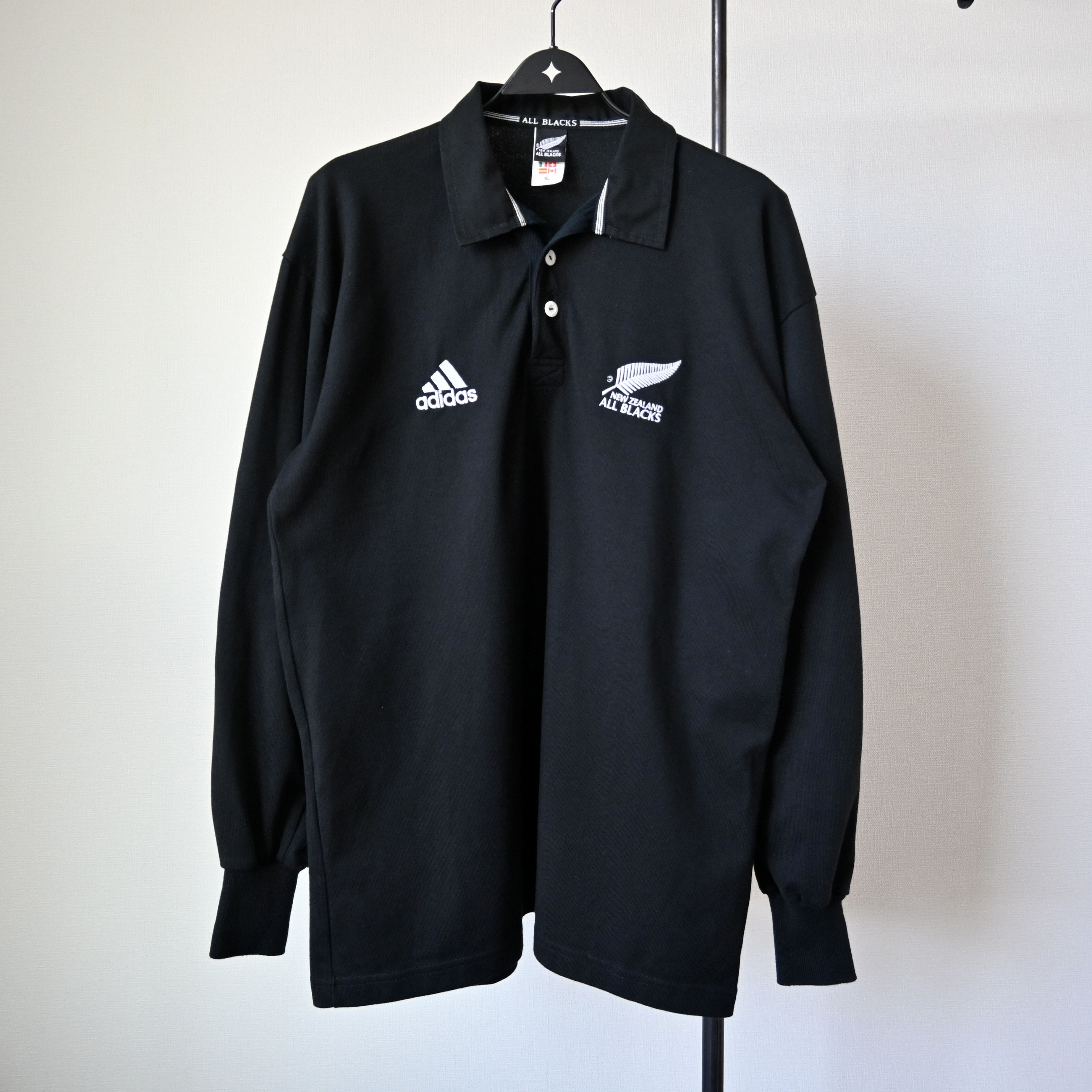 All Blacks Excellent, VTG 2000/2001 adidas x all blacks rugby shirt Size US XL / EU 56 / 4 - 1 Thumbnail