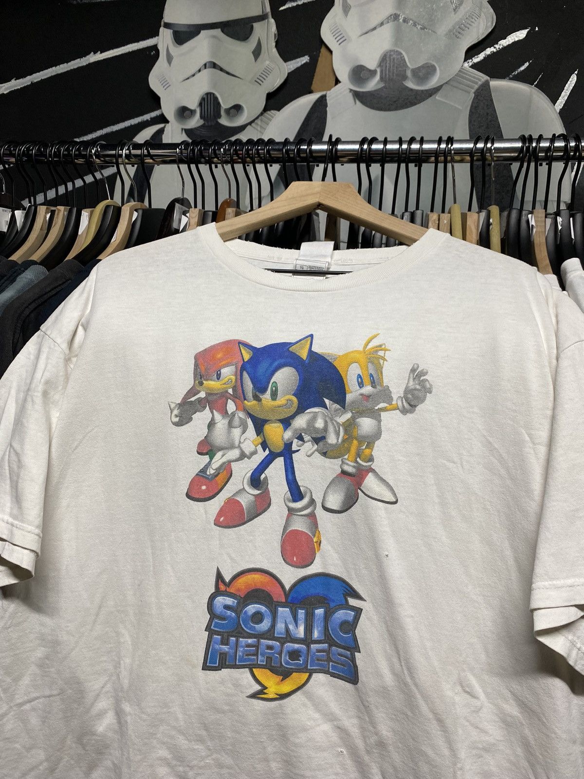 Vintage Vintage 00’ Sonic Hero’s Game Promo Tee shirt XLarge Size US XL / EU 56 / 4 - 5 Thumbnail