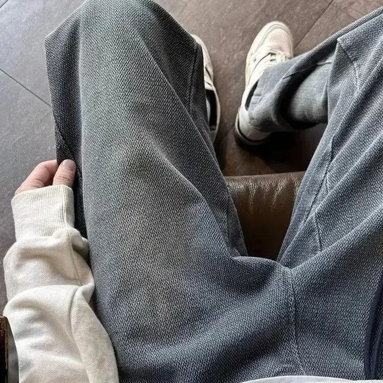 Japanese Brand Retro loose straight leg wide leg jeans Size US 32 / EU 48 - 2 Thumbnail