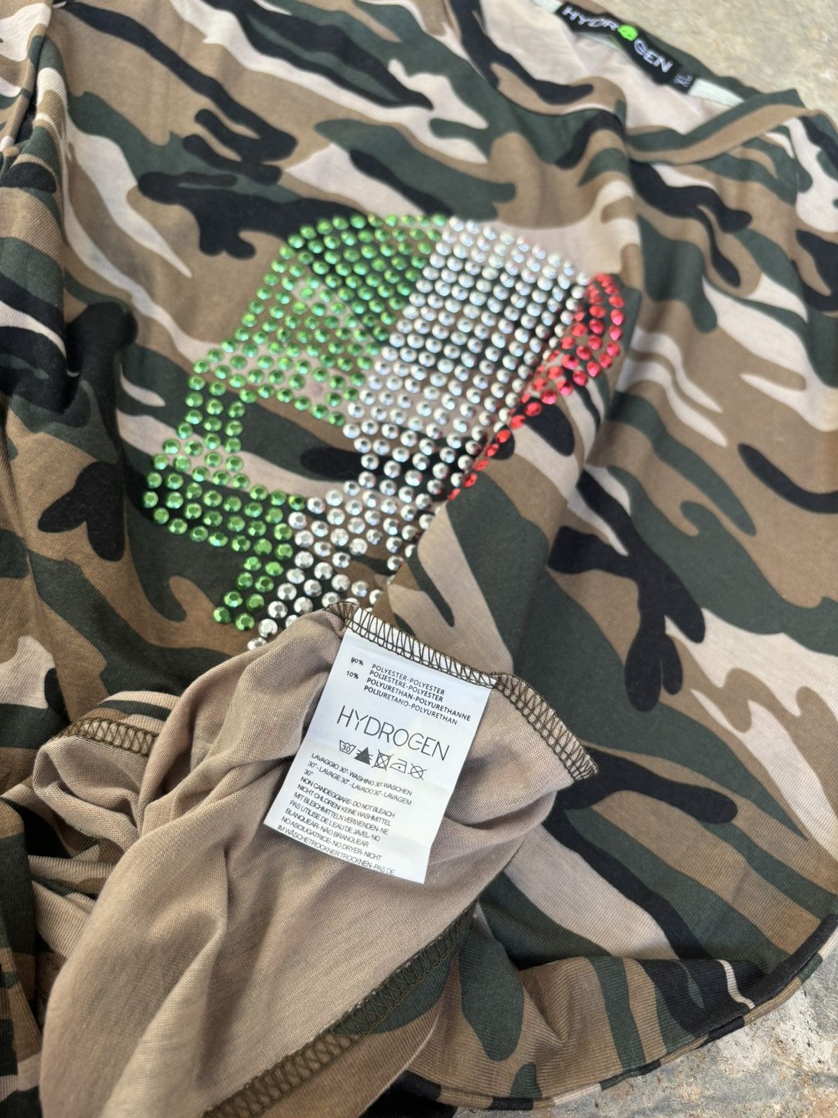 Hysteric Glamour Y2k Hydrogen Skull Camo Ifsixwasnine Punk Style Size US XL / EU 56 / 4 - 7 Thumbnail