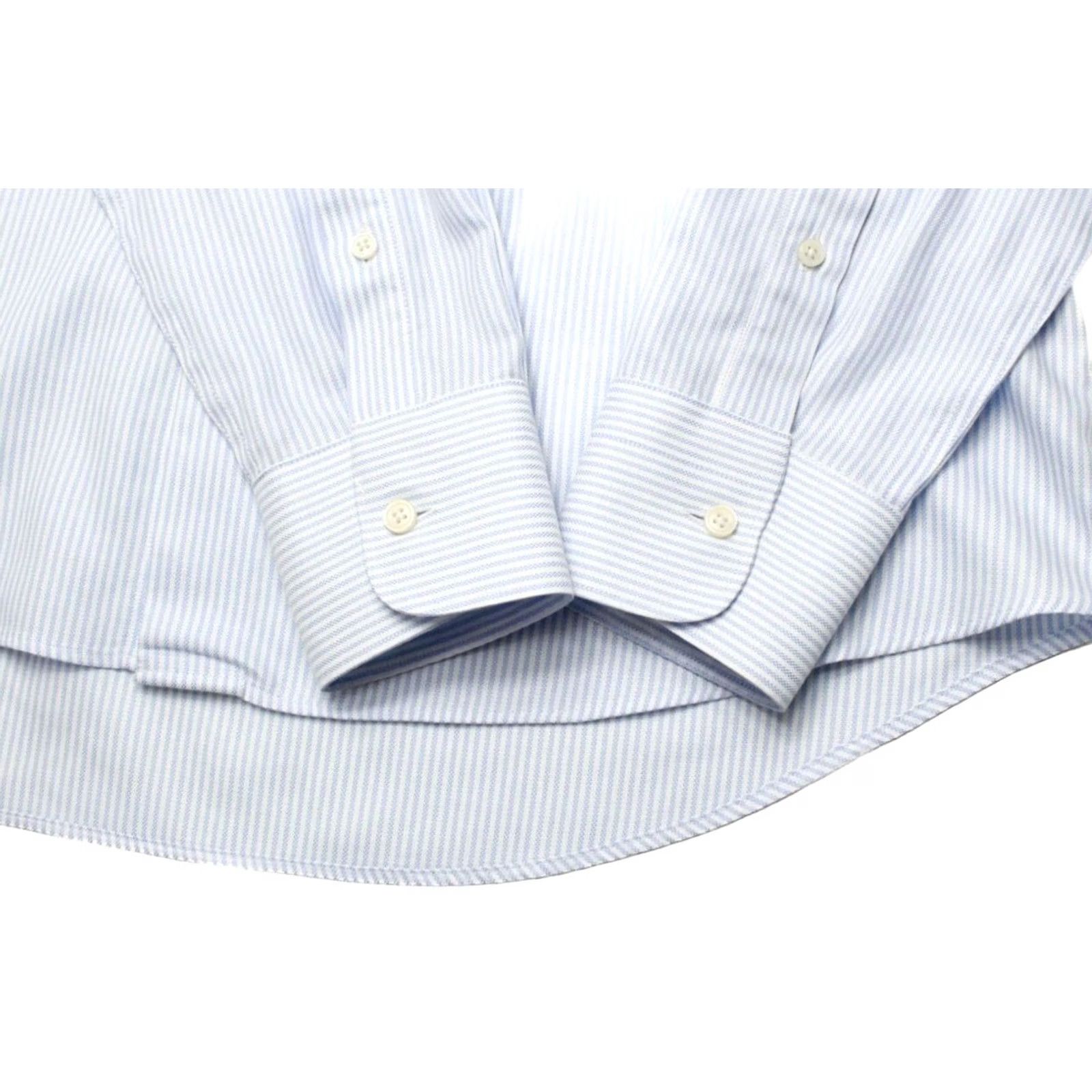 Suitsupply SUITSUPPLY Shirt Men's 44 / 17 1/2 Extra Slim Fit Try On Pinstriped Formal Size 44R - 5 Thumbnail