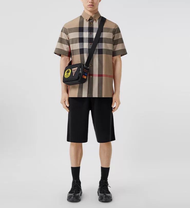 Burberry Burberry Check Short-Sleeve Shirt XL 98 New Size US XL / EU 56 / 4 - 5 Thumbnail