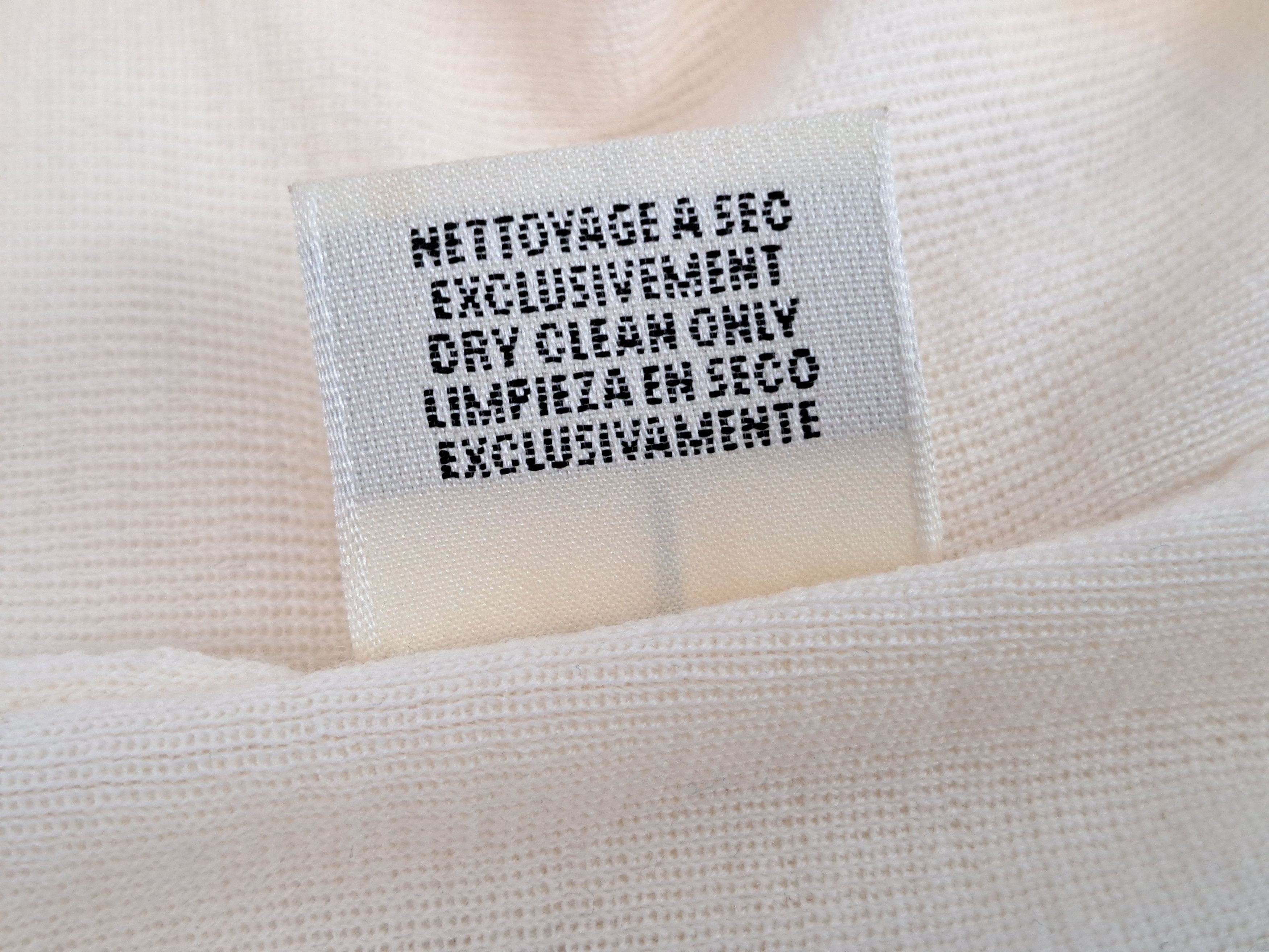 Hermes Hermes Paris wool long sleeve pullover in ecru. Size S / US 4 / IT 40 - 10 Thumbnail