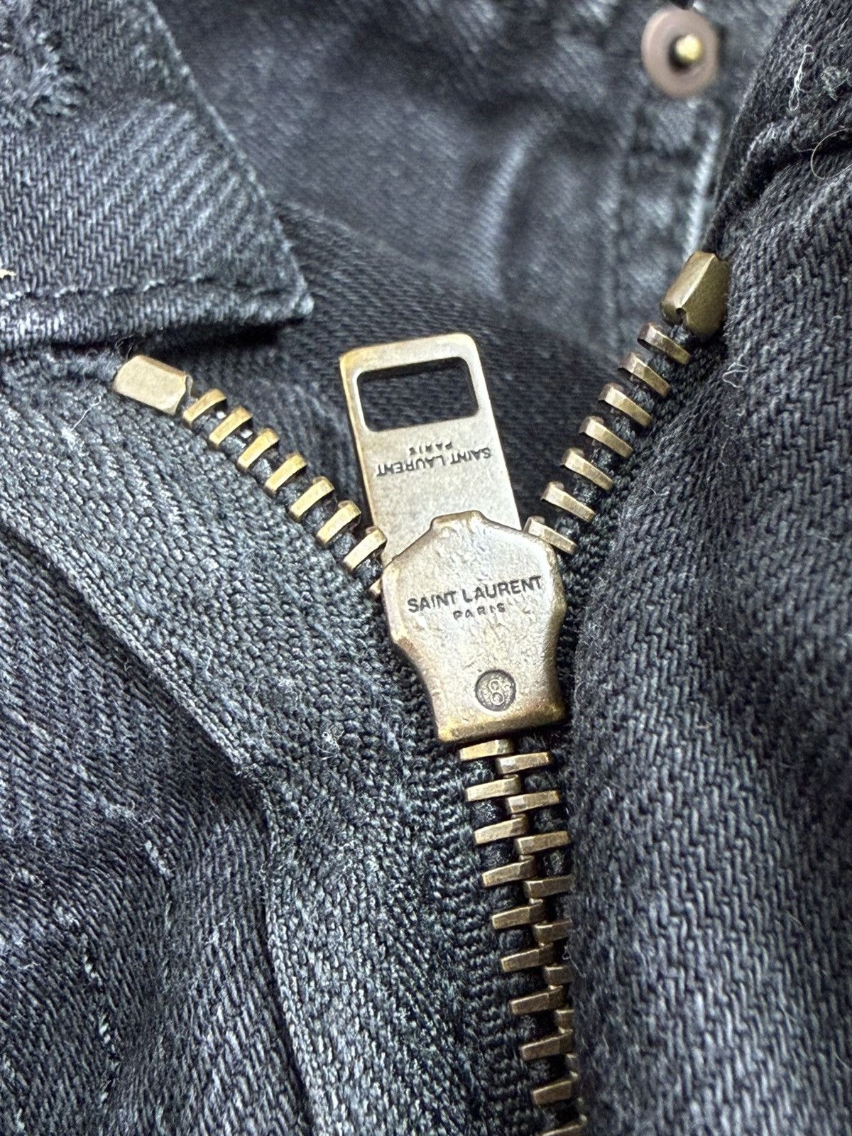 Saint Laurent Paris Saint Laurent Paris SS18 D05 W/SK-MW Black Skinny Jeans 28 Size 28" / US 6 / IT 42 - 13 Thumbnail