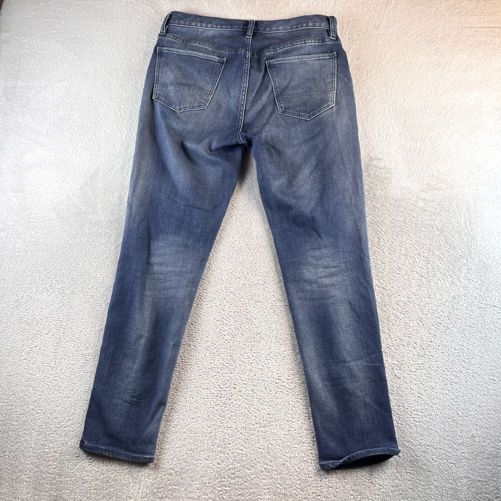 Banana Republic Banana Republic Travel Jean Slim Fit Mens 32x32 Blue Stretch 5-Pocket Jeans Size US 32 / EU 48 - 2 Thumbnail