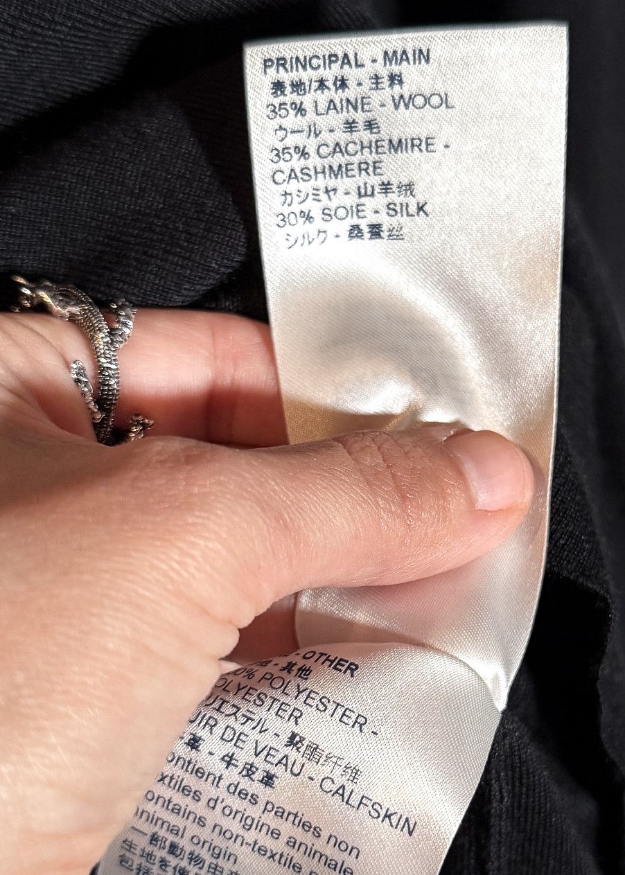 Louis Vuitton Louis Vuitton FW19 Black Sequinned Monogram Knit Mini Dress Size L / US 10 / IT 46 - 9 Thumbnail