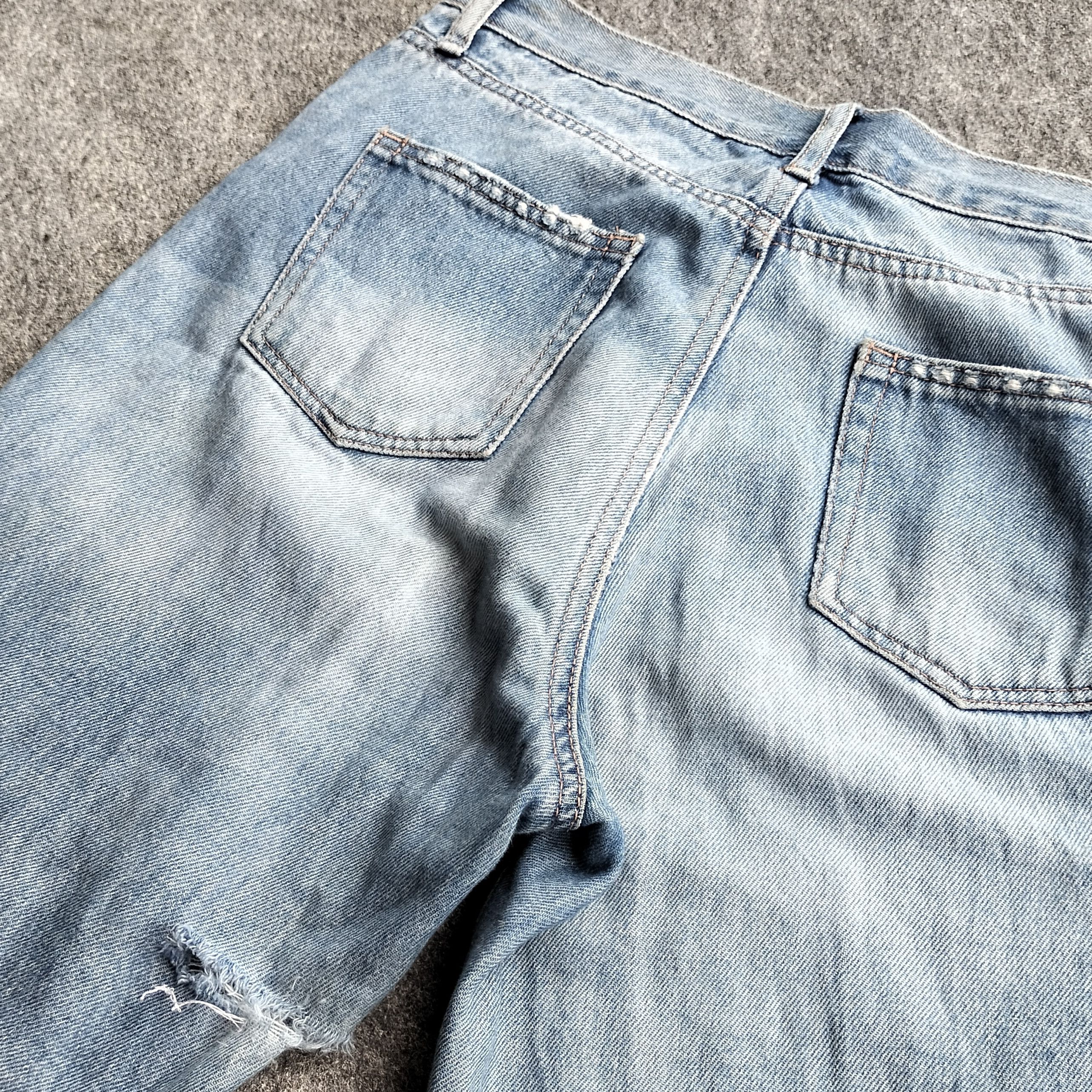 Kapital GRL skil patch destroyed double layered flare jeans Size US 30 / EU 46 - 8 Thumbnail