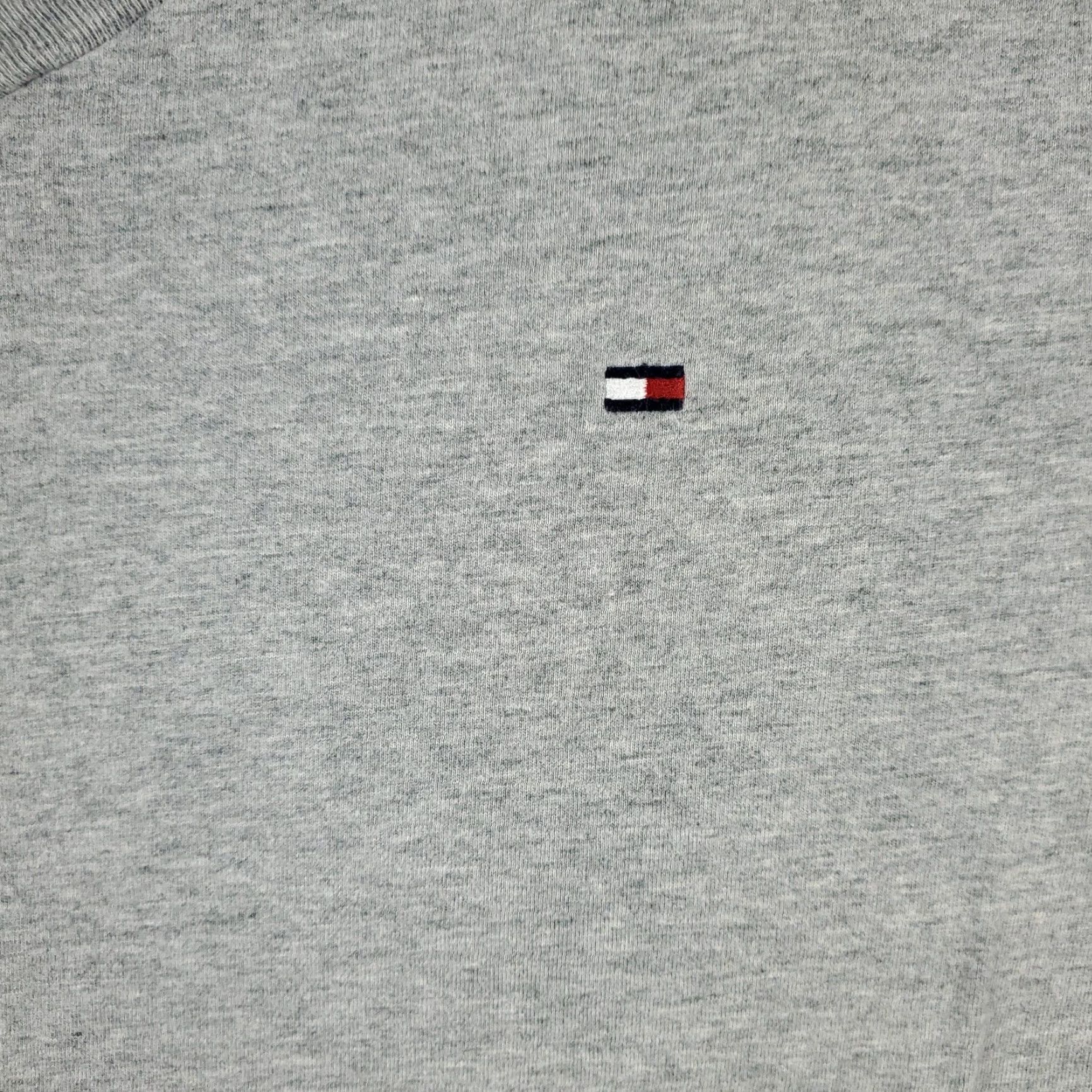 Tommy Hilfiger Tommy Hilfiger T-Shirt Men's XL Gray Short Sleeve Casual Crew Neck American Classic Size US XL / EU 56 / 4 - 2 Thumbnail