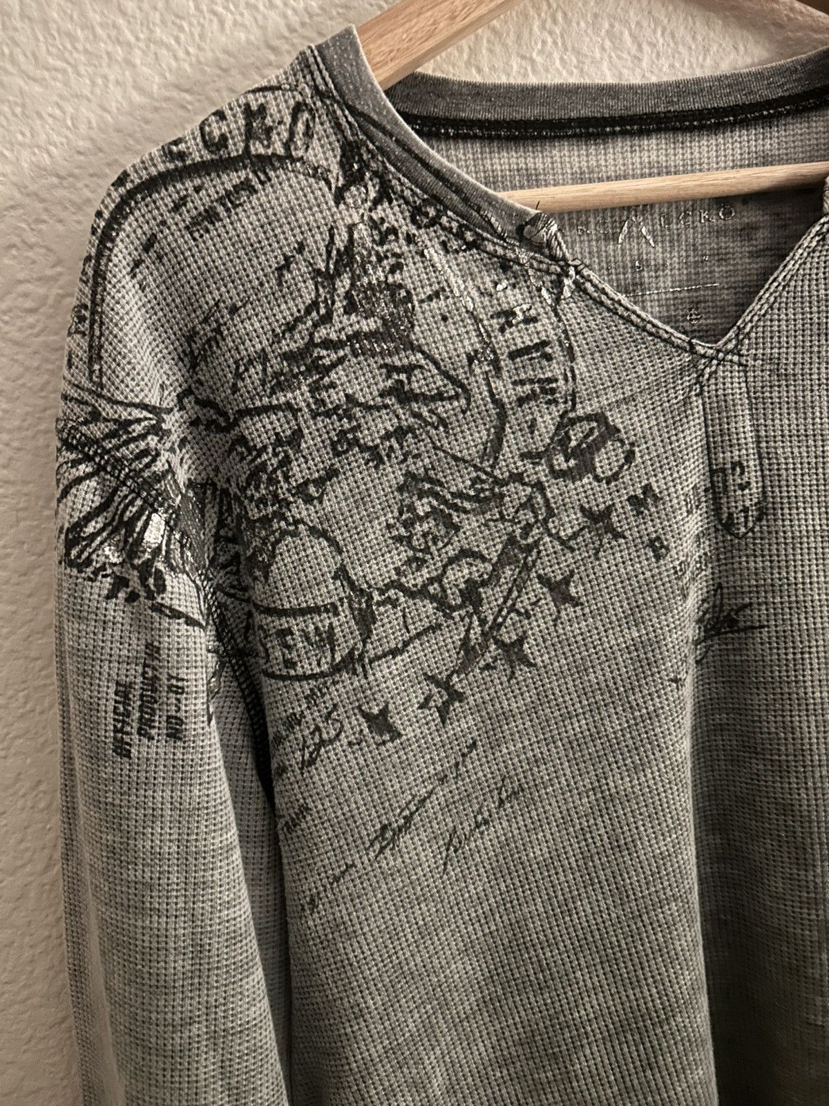 Marc Ecko Vintage Y2K Marc Ecko Long Sleeve Size US L / EU 52-54 / 3 - 2 Thumbnail