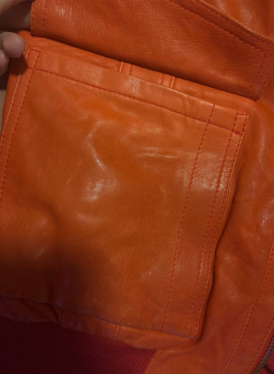 Bally Bally Y2K aesthetic Lambskin Leather Cropped Bomber Size XS / US 0-2 / IT 36-38 - 5 Thumbnail