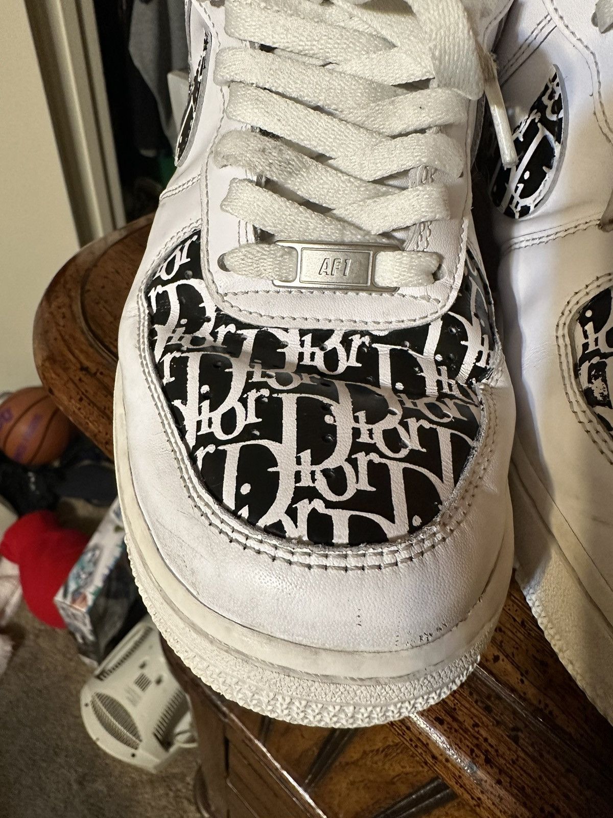 Nike × Vintage Vintage Nike Air Force One 00s size 9 Size US 9 / EU 42 - 5 Thumbnail
