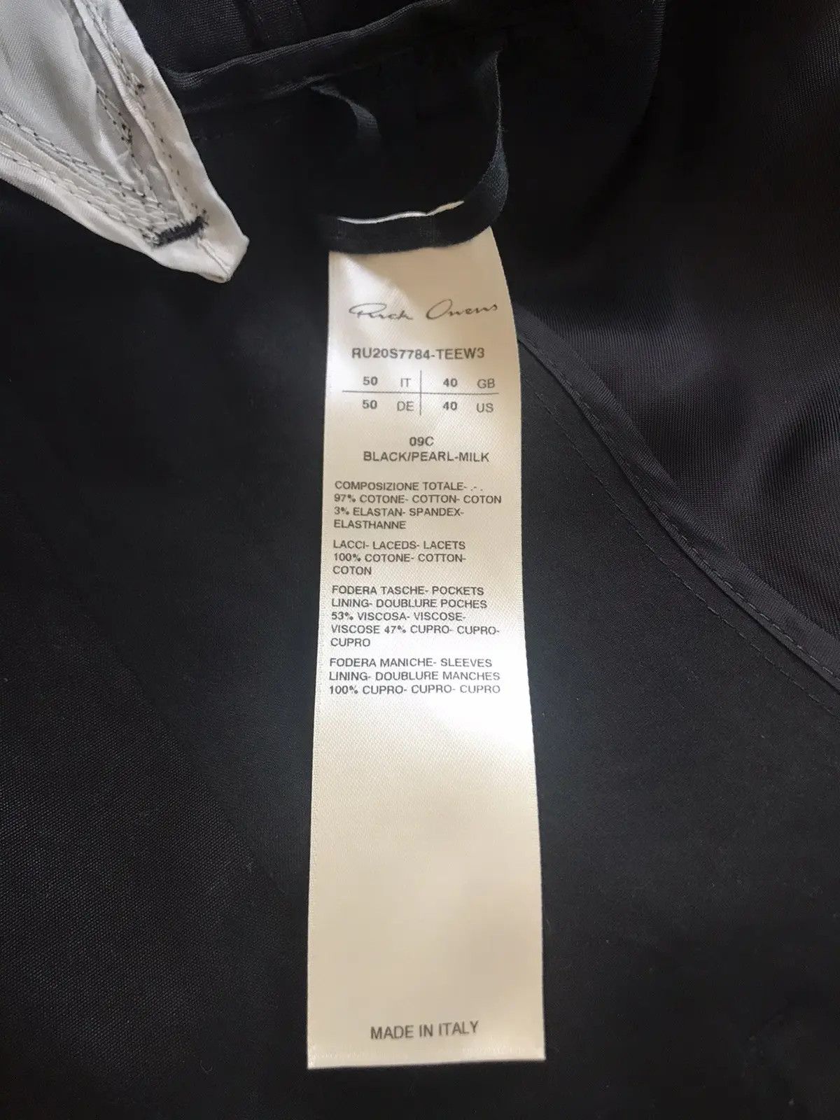 Rick Owens SS20 Tecuatl Megalace Worker Jacket Size US M / EU 48-50 / 2 - 5 Thumbnail