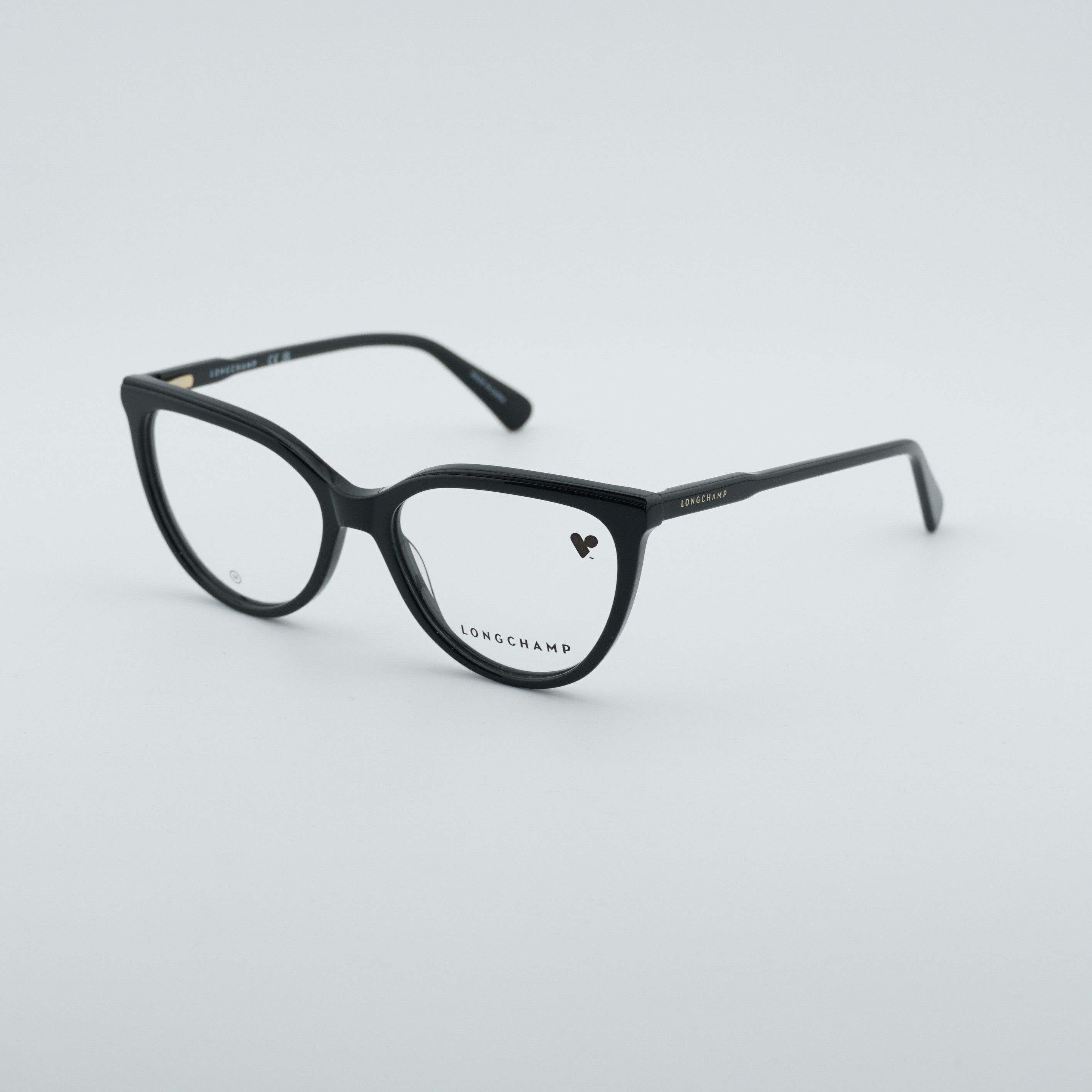 Longchamp Longchamp LO2717 001 Eyeglasses Black 53mm Cat Eye Frame Size ONE SIZE - 1 Thumbnail
