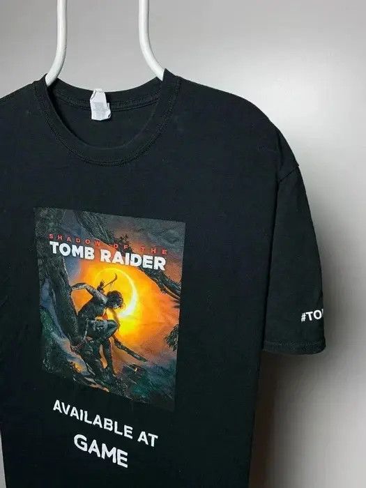 Band Tees Tomb raider T-shirt game tee vintage size XL big logo Size US XL / EU 56 / 4 - 2 Thumbnail