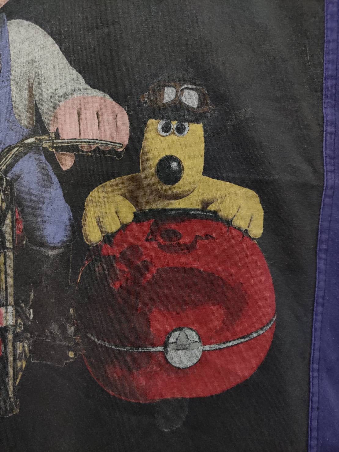 Cartoon Network Vtg 90's Wallace and Gromit x Mark&Spencer Movie T-Shirt Size US L / EU 52-54 / 3 - 5 Thumbnail