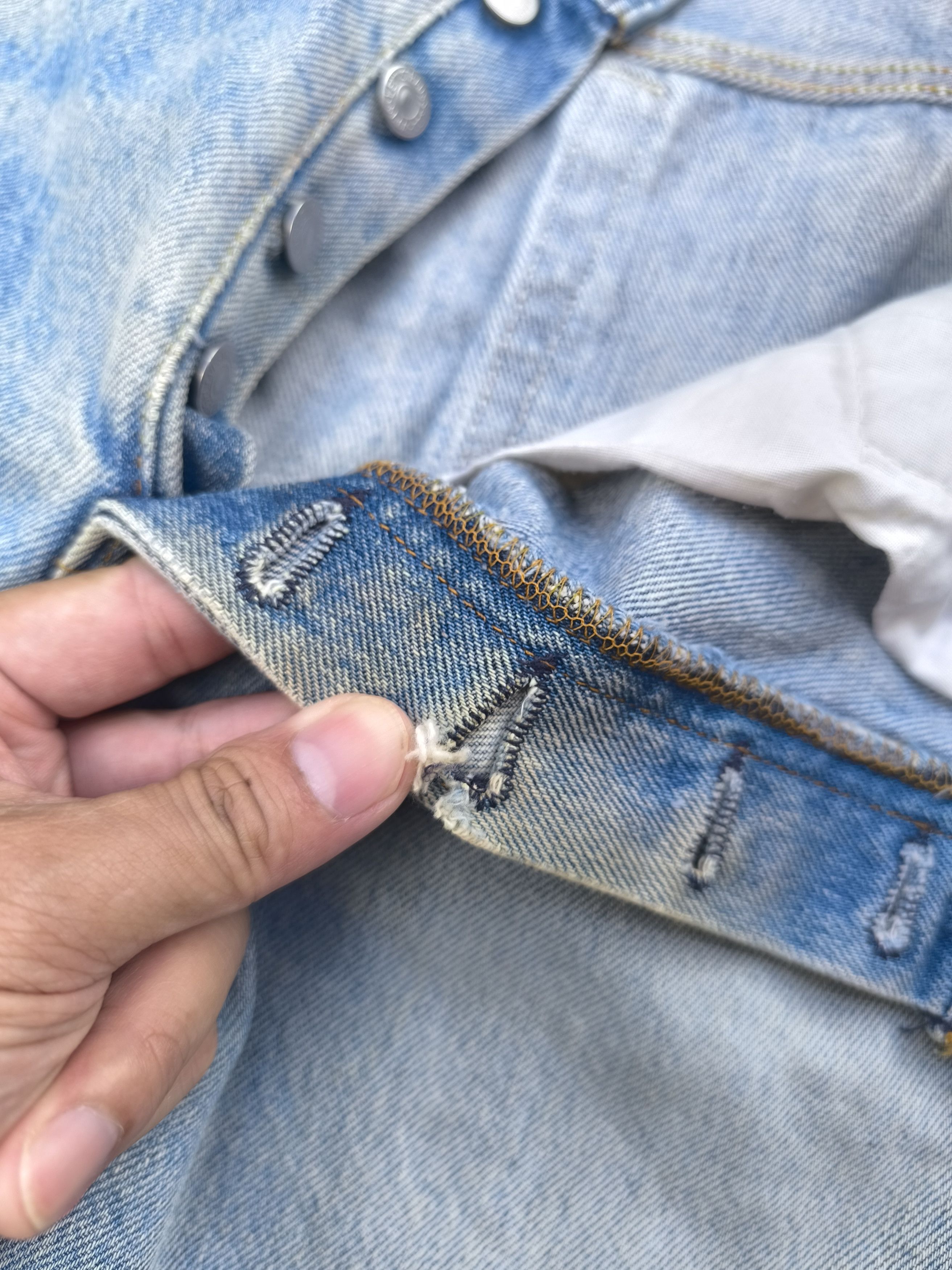 Levi's × Vintage 90s VINTAGE LEVIS 501xx made in USA Size US 28 / EU 44 - 5 Thumbnail