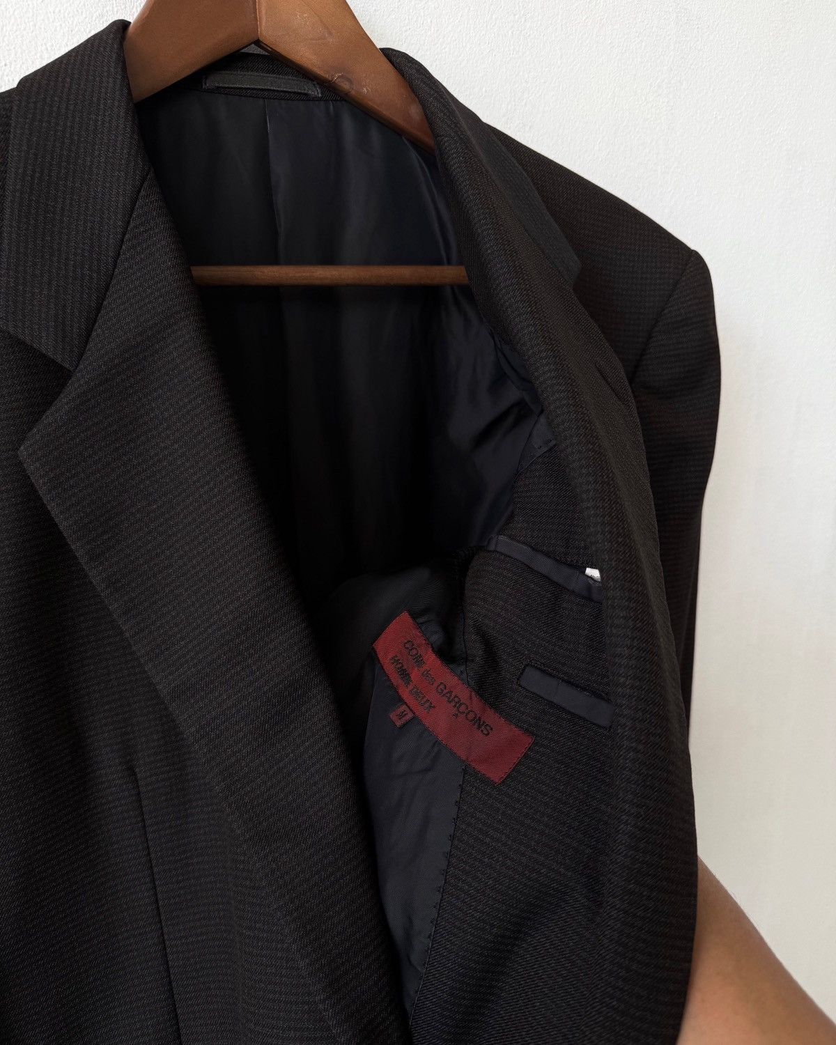 Comme des Garcons Homme Deux VTG90s COMME des GARÇONS HOMME DEUX BLAZER JACKET Size 44R - 14 Thumbnail