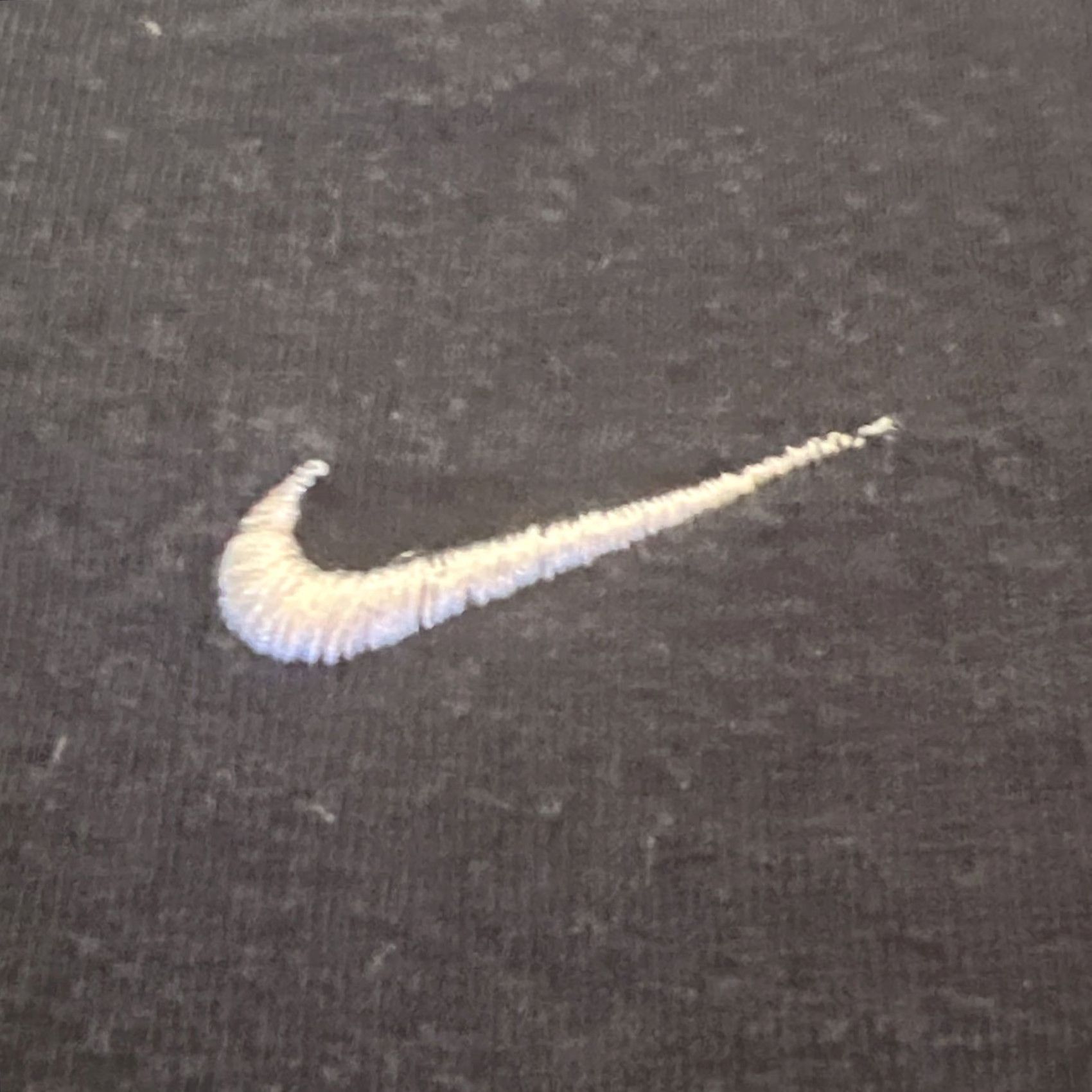 Nike VINTAGE Nike Swoosh Black Label T Shirt L Navy Blue Made In Greece Embroidery Size US L / EU 52-54 / 3 - 3 Thumbnail
