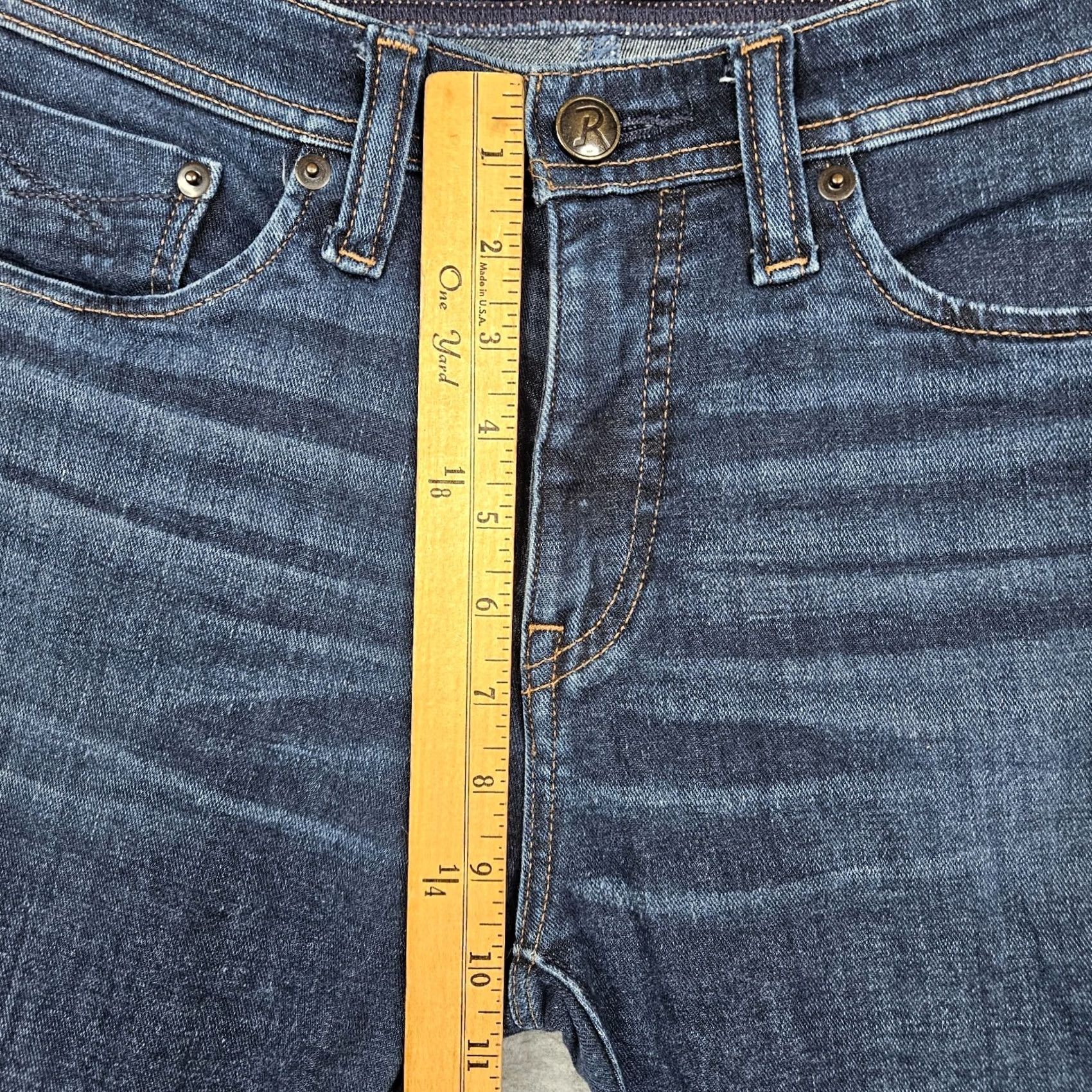 Denime Revtown Sharp Decade Denim Jeans Dark Wash Casual Size 30X29 Men's Size US 30 / EU 46 - 6 Thumbnail