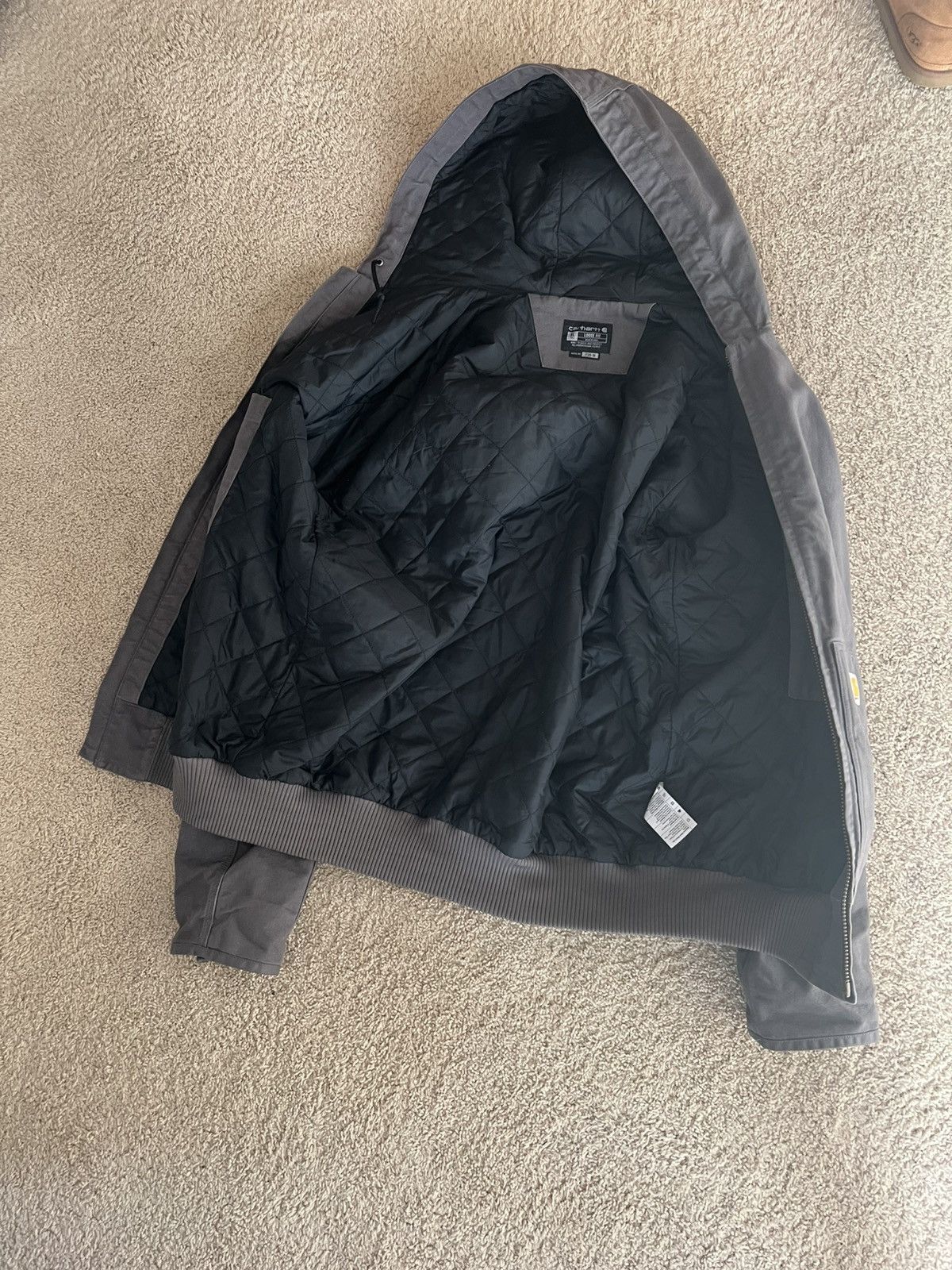 Carhartt Insulated Lined Utility Jacket Size US XL / EU 56 / 4 - 1 Thumbnail