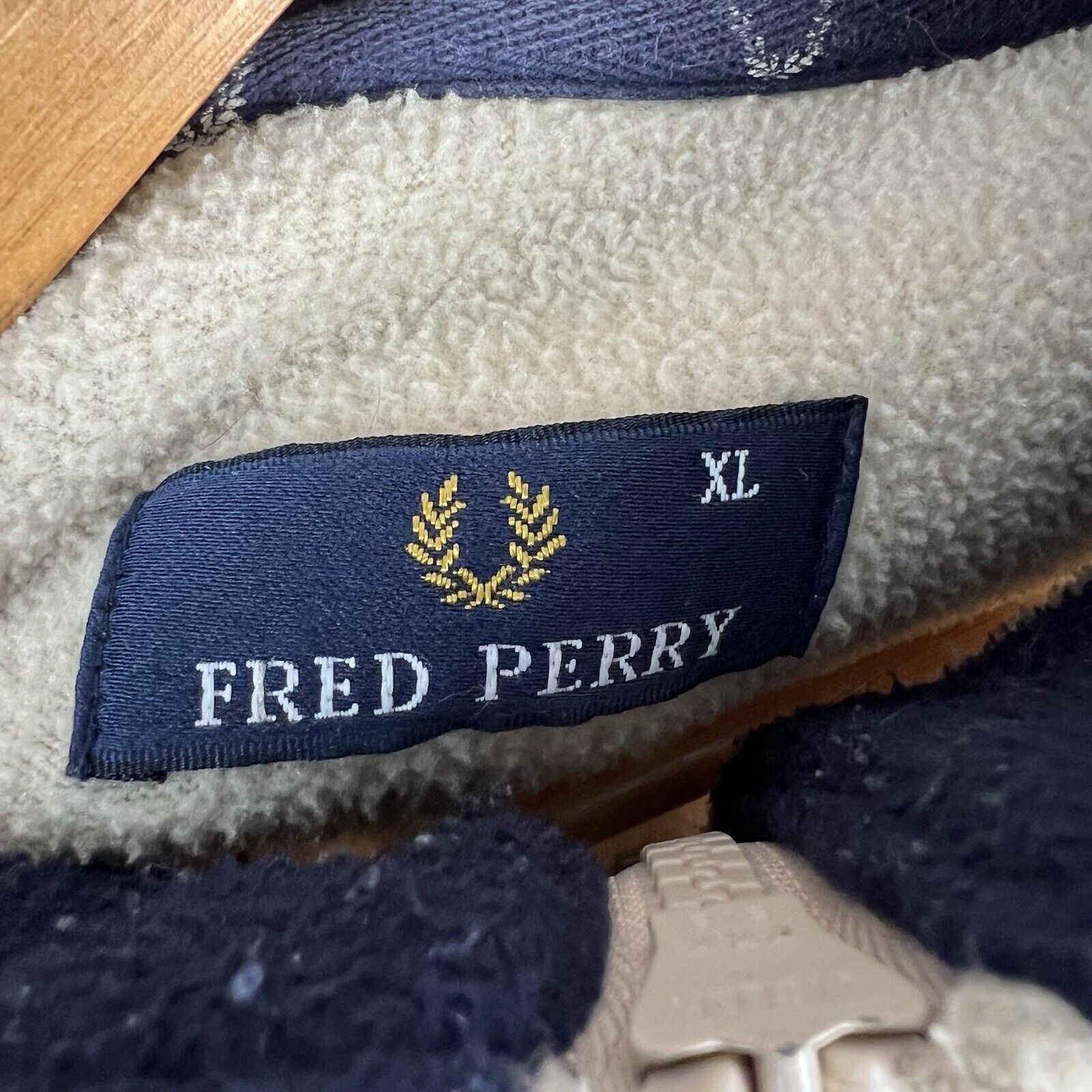 Fred Perry Fred Perry Zip Fleece Men's Size XL Long Sleeve Size US XL / EU 56 / 4 - 3 Thumbnail