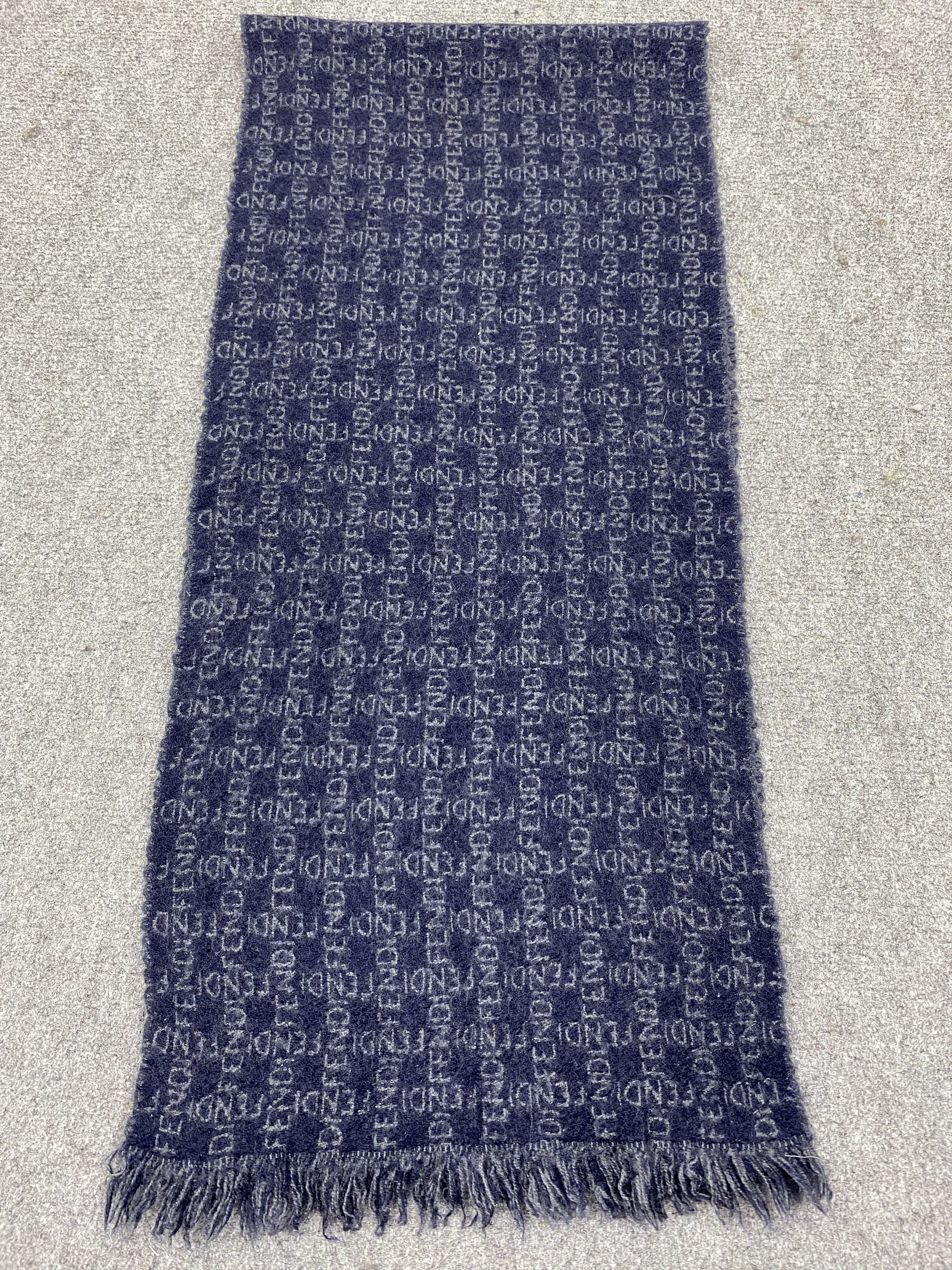 Fendi Vintage Fendi Scarf / Muffler / Neckwear SC0277 Size ONE SIZE - 2 Thumbnail