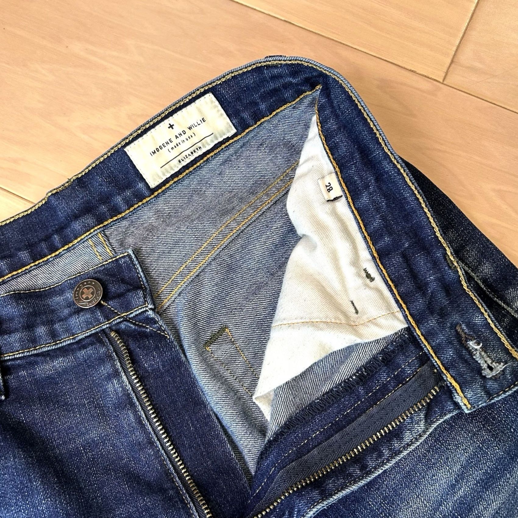 Imogene + Willie Imogene + Willie Elizabeth High Rise Skinny Denim Jeans Women’s 26 **Repair Size 26" / US 2 / IT 38 - 6 Thumbnail