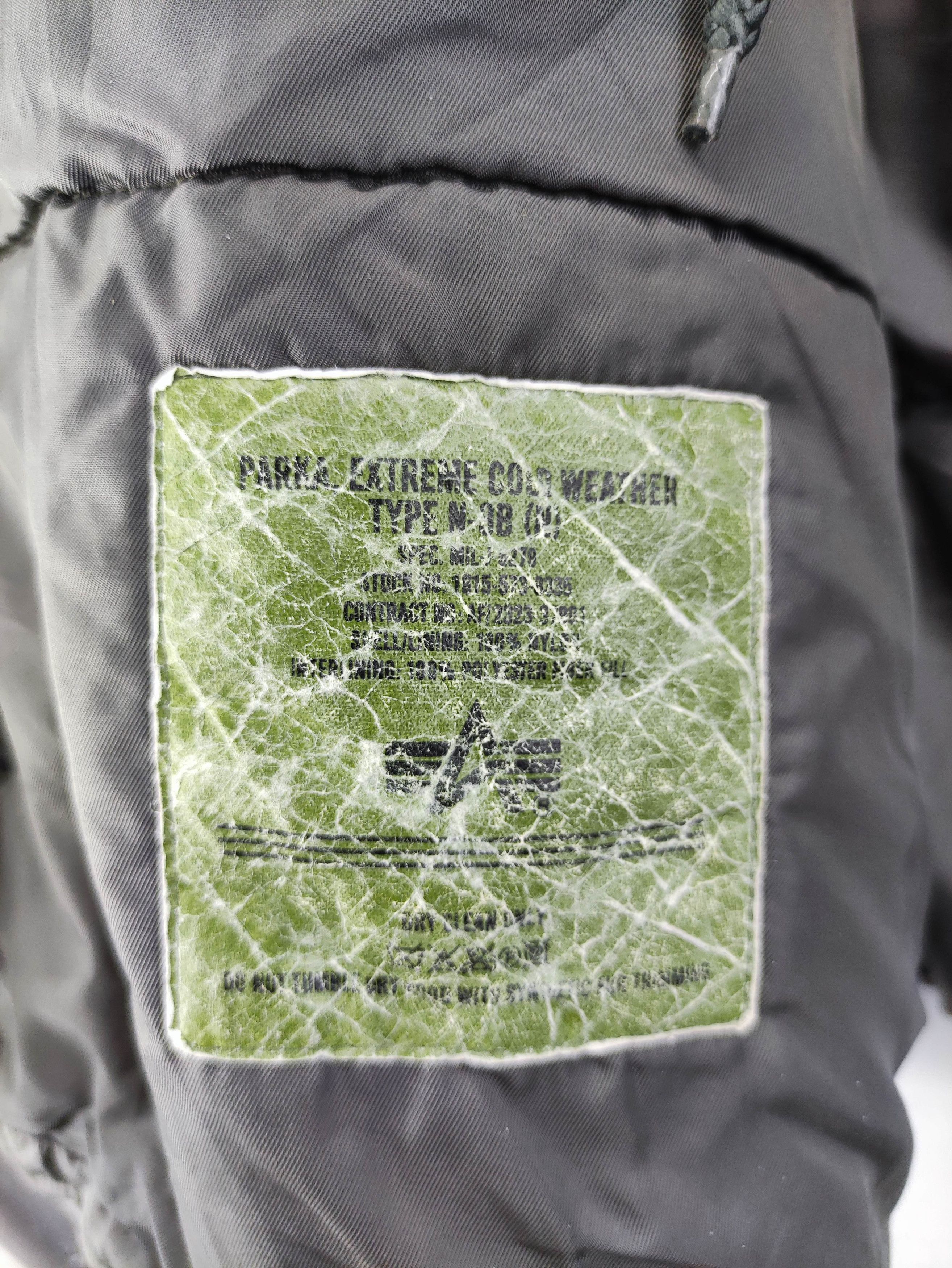 Alpha Industries Alpha Industries Bomber Jacket Type N-3B Hoodie Zipper Size US XXL / EU 58 / 5 - 6 Thumbnail