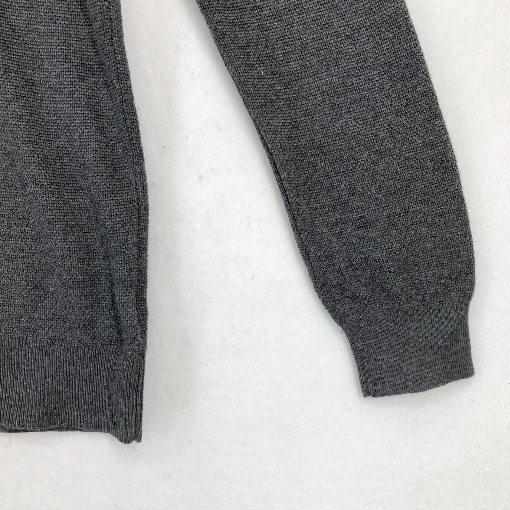 Liz Claiborne Claiborne Performance Quarter Zip Sweatshirt Mens Large Gray Thermolite Knit NWT Size US L / EU 52-54 / 3 - 3 Thumbnail
