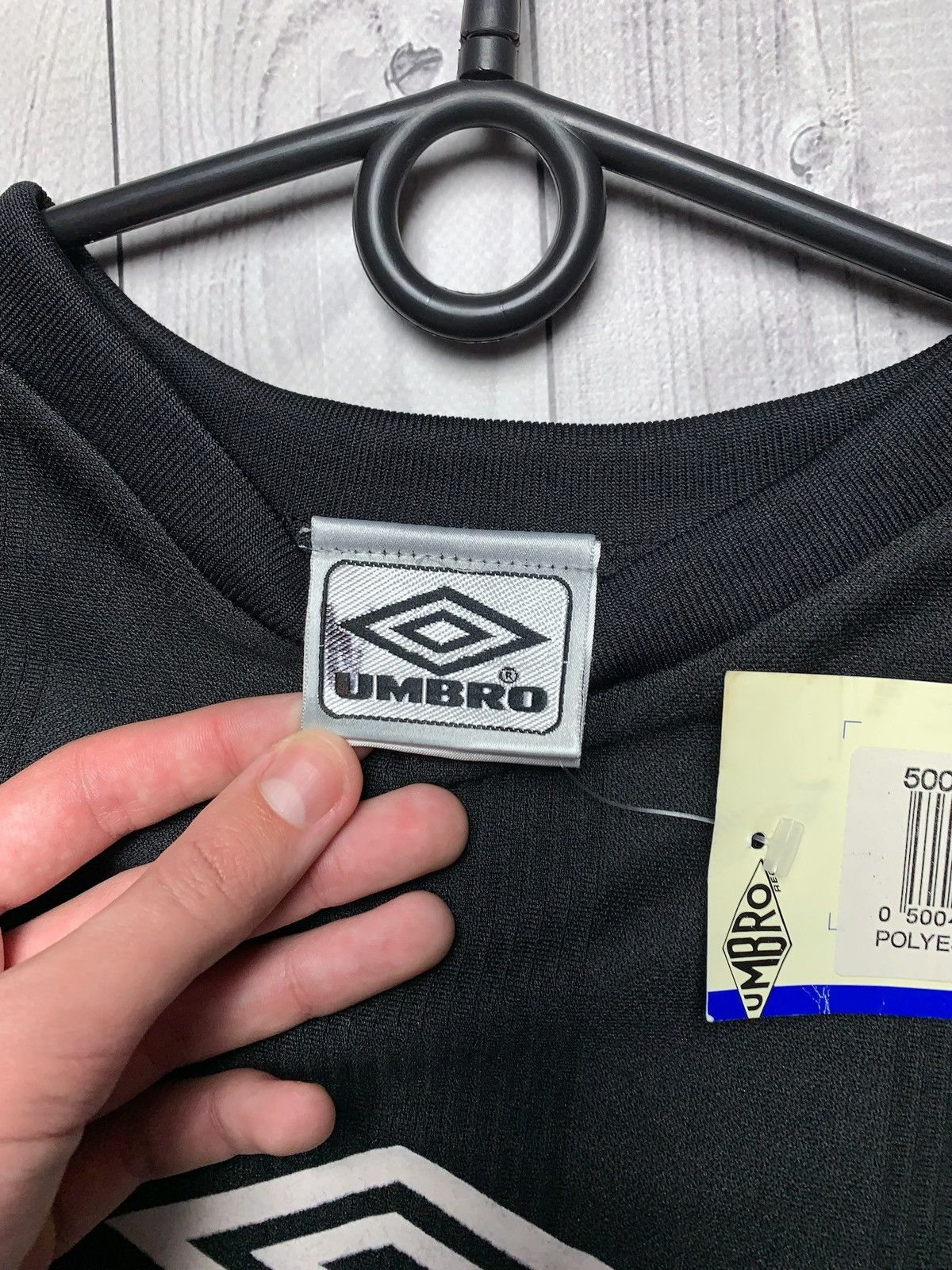 Umbro × Vintage Vintage Umbro Monogram soccer jersey size XL rare Size US XL / EU 56 / 4 - 3 Thumbnail