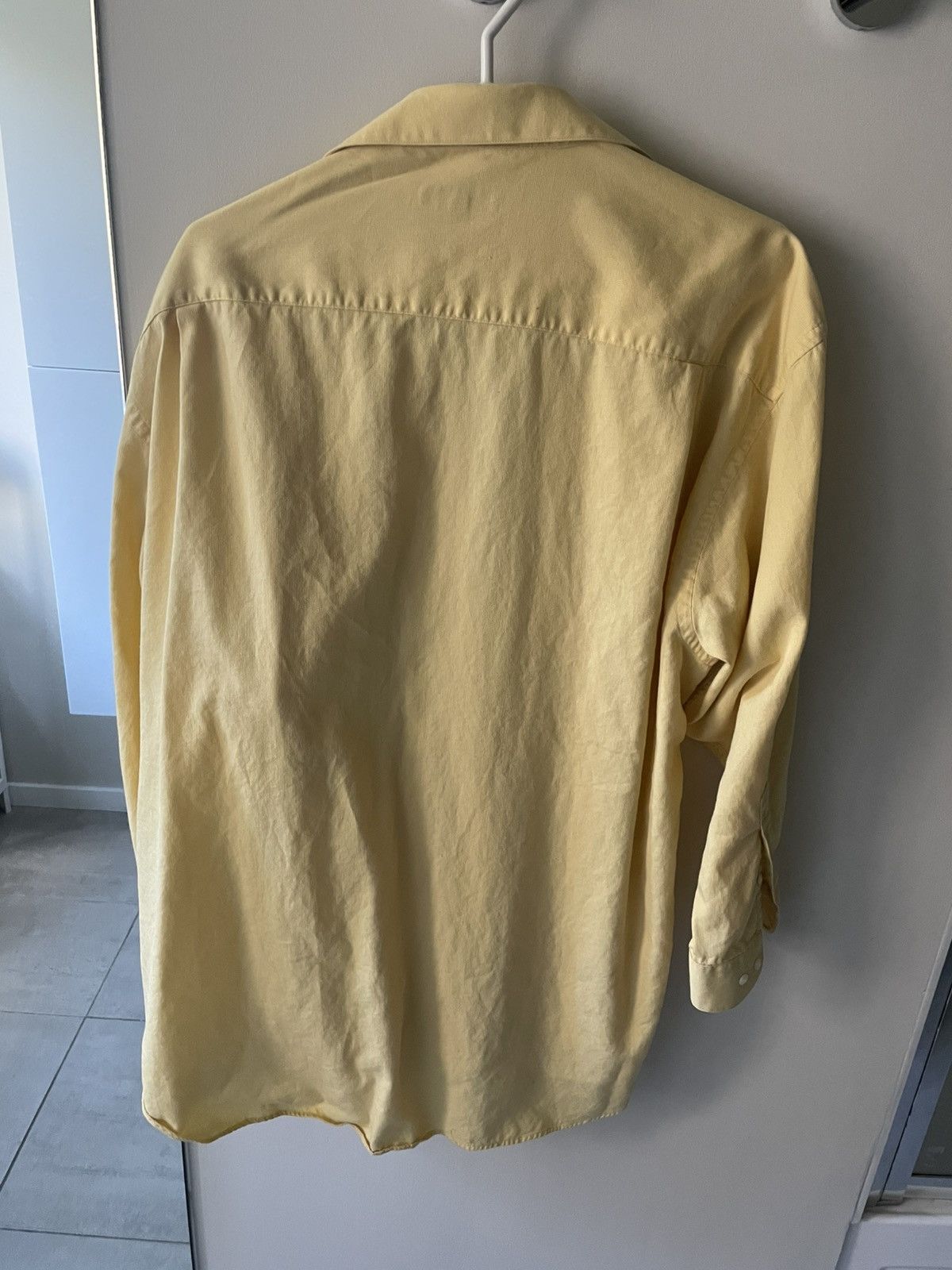 Dior Dior Mustard Dress Shirt Size US L / EU 52-54 / 3 - 4 Thumbnail