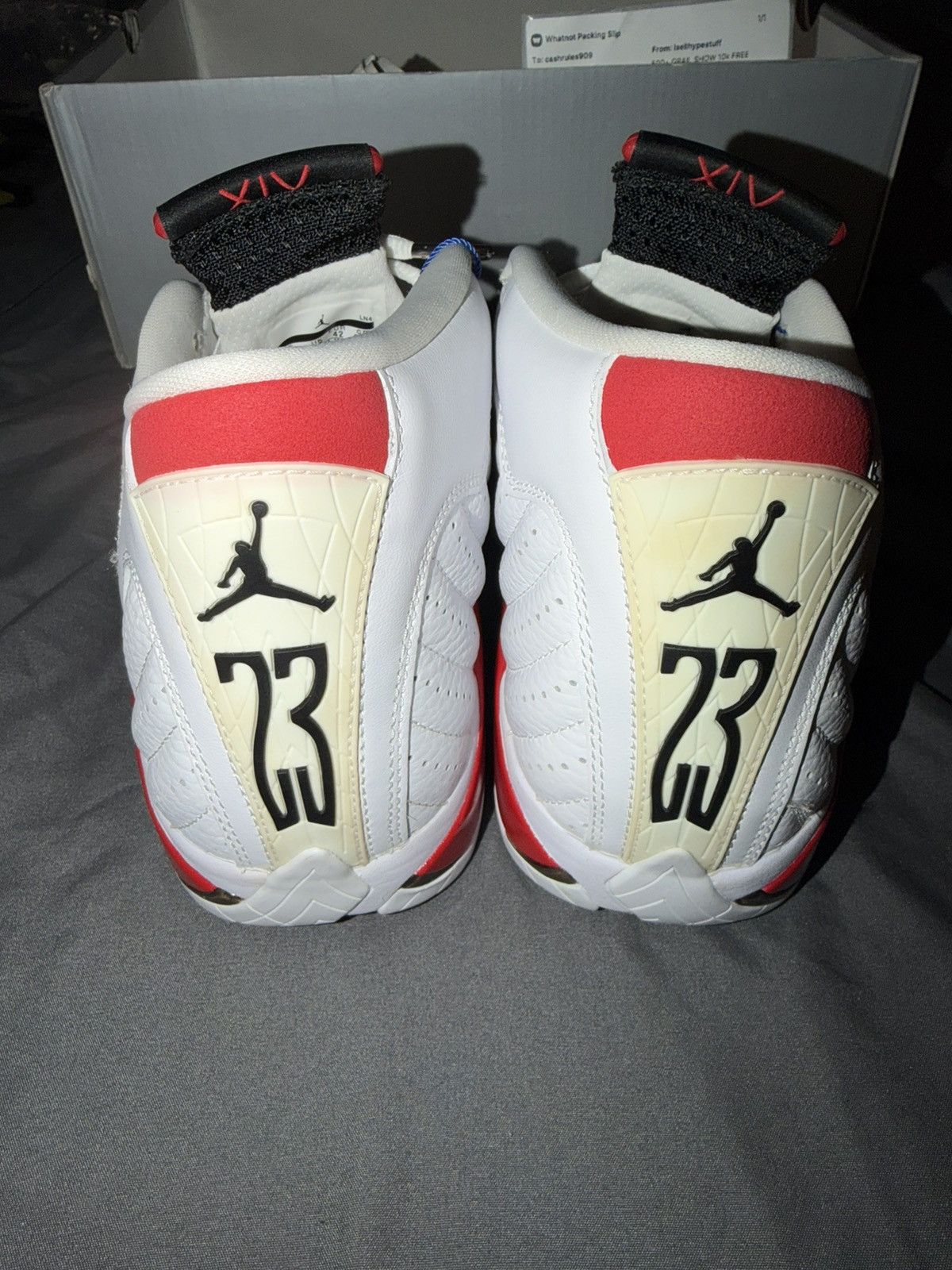 Jordan Brand Jordan 14 Retro ‘Rip Hamilton’ Size 8.5M Size US 8.5 / EU 41-42 - 4 Thumbnail