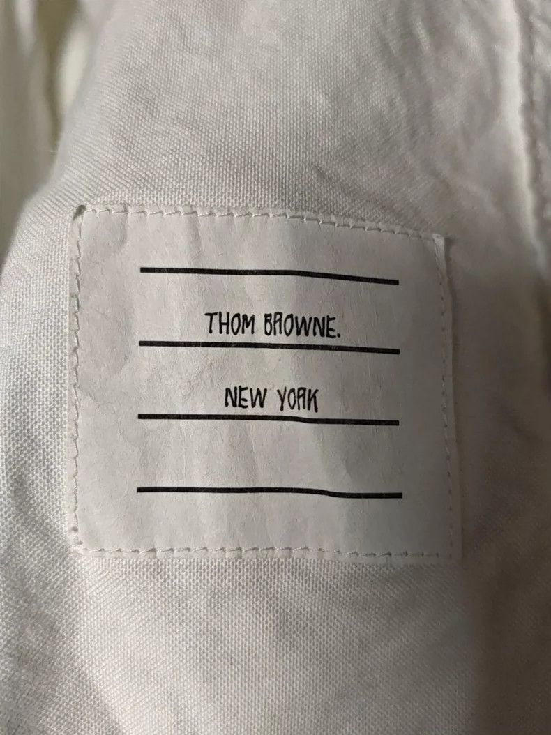 Thom Browne Thom Browne White shirt Size M / US 6-8 / IT 42-44 - 6 Thumbnail