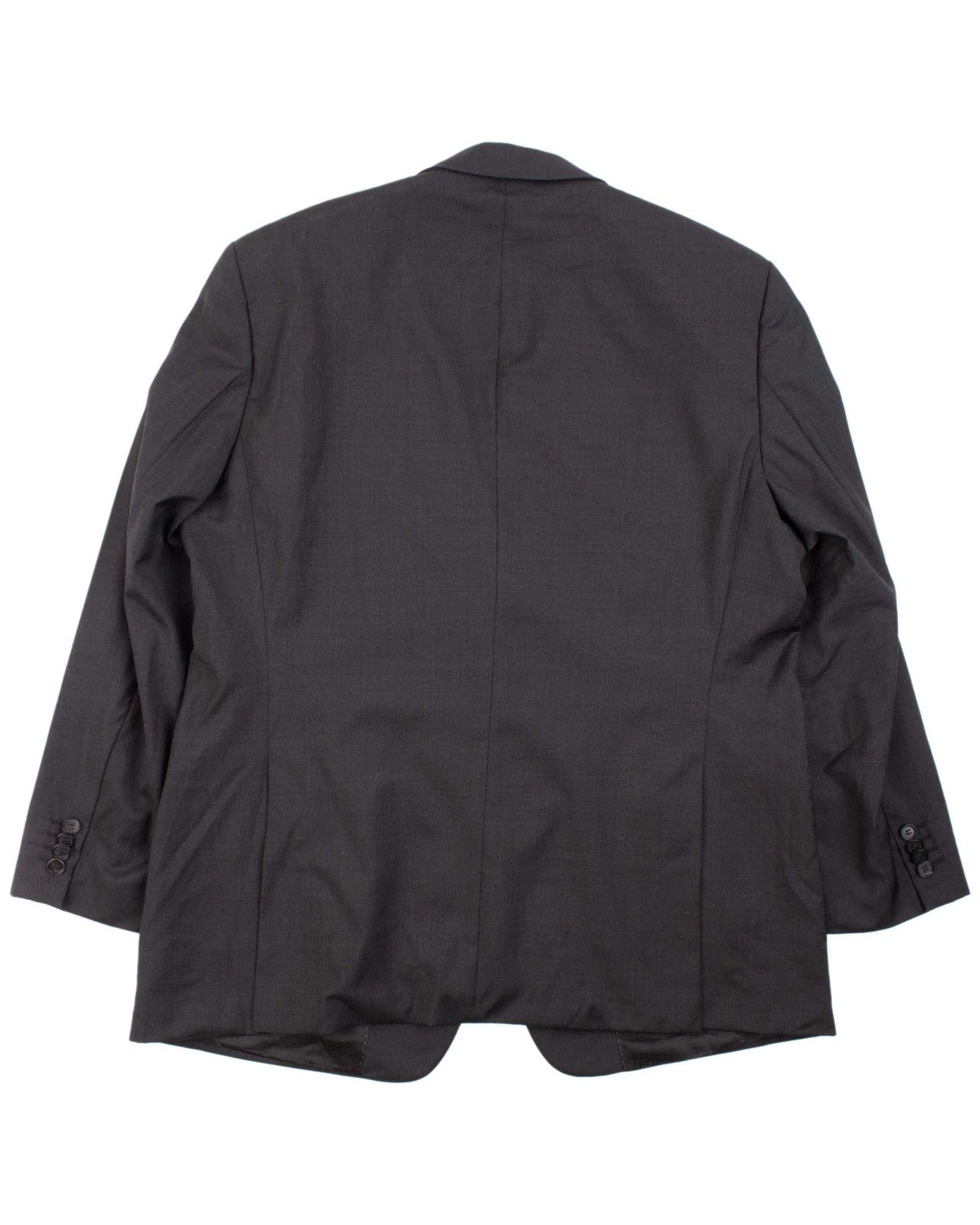 Hugo Boss Hugo Boss Super 100 Virgin Wool Blazer Dark Gray XL / EU58 Size 48R - 2 Thumbnail
